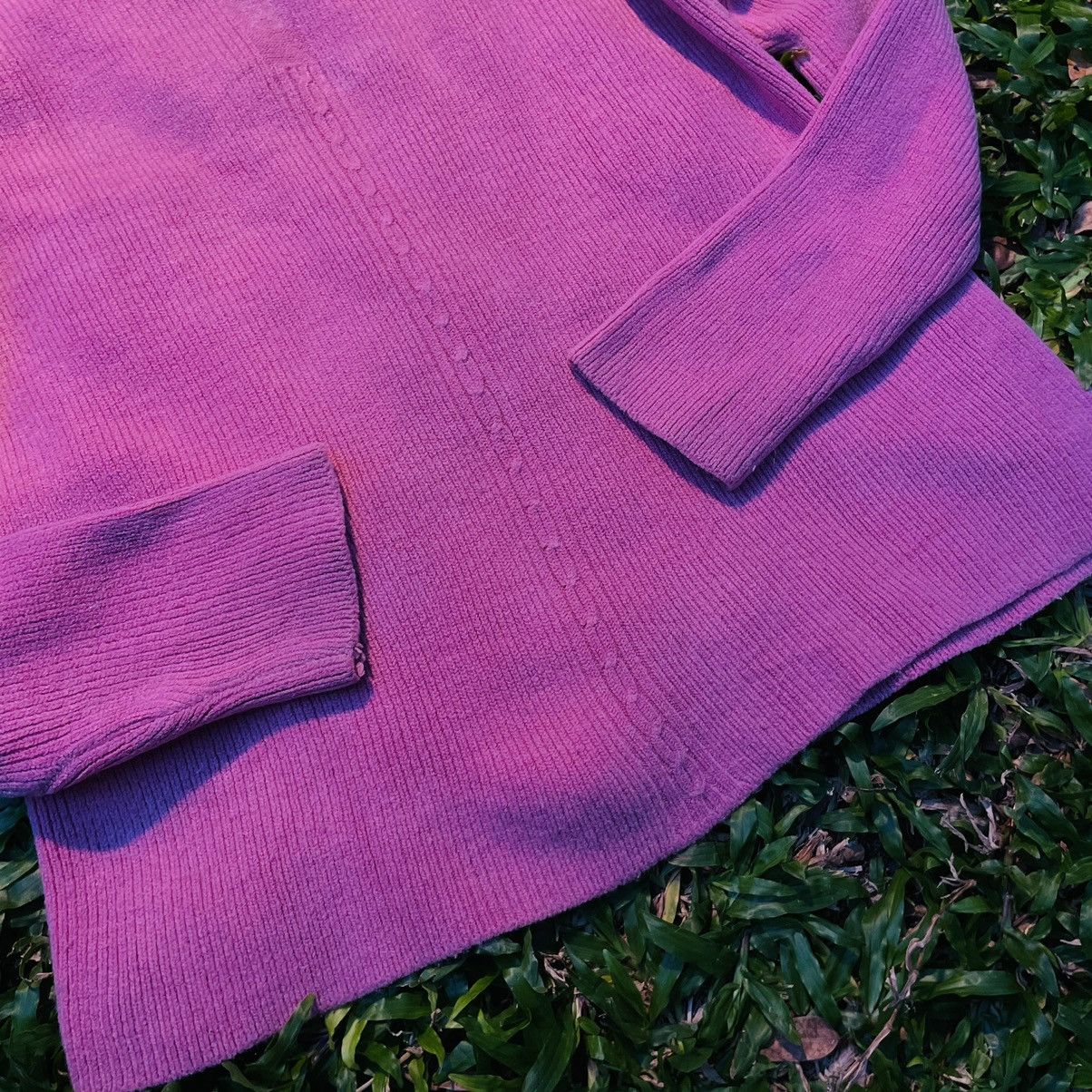 Seditionaries Japanese Solid Umock Neck Pink Sweater Size M / US 6-8 / IT 42-44 - 3 Thumbnail