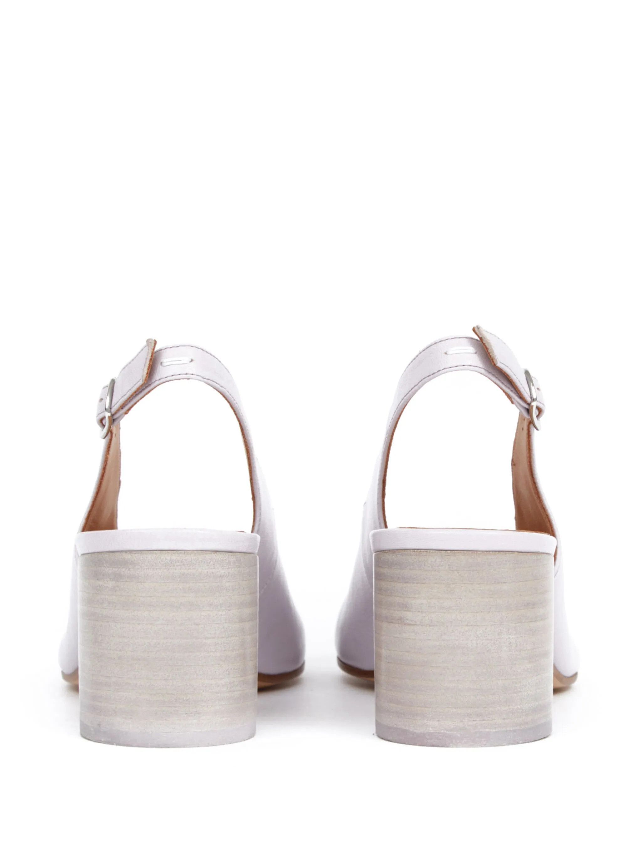 Maison Margiela o1w1db11225 Tabi Slingback Pumps in Light Purple Size US 6 / IT 36 - 3 Thumbnail