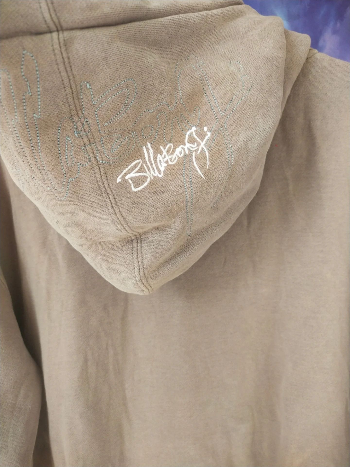 Billabong Billabong Brown Cotton/Poly Full-Zip Hoodie Size US M / EU 48-50 / 2 - 6 Thumbnail