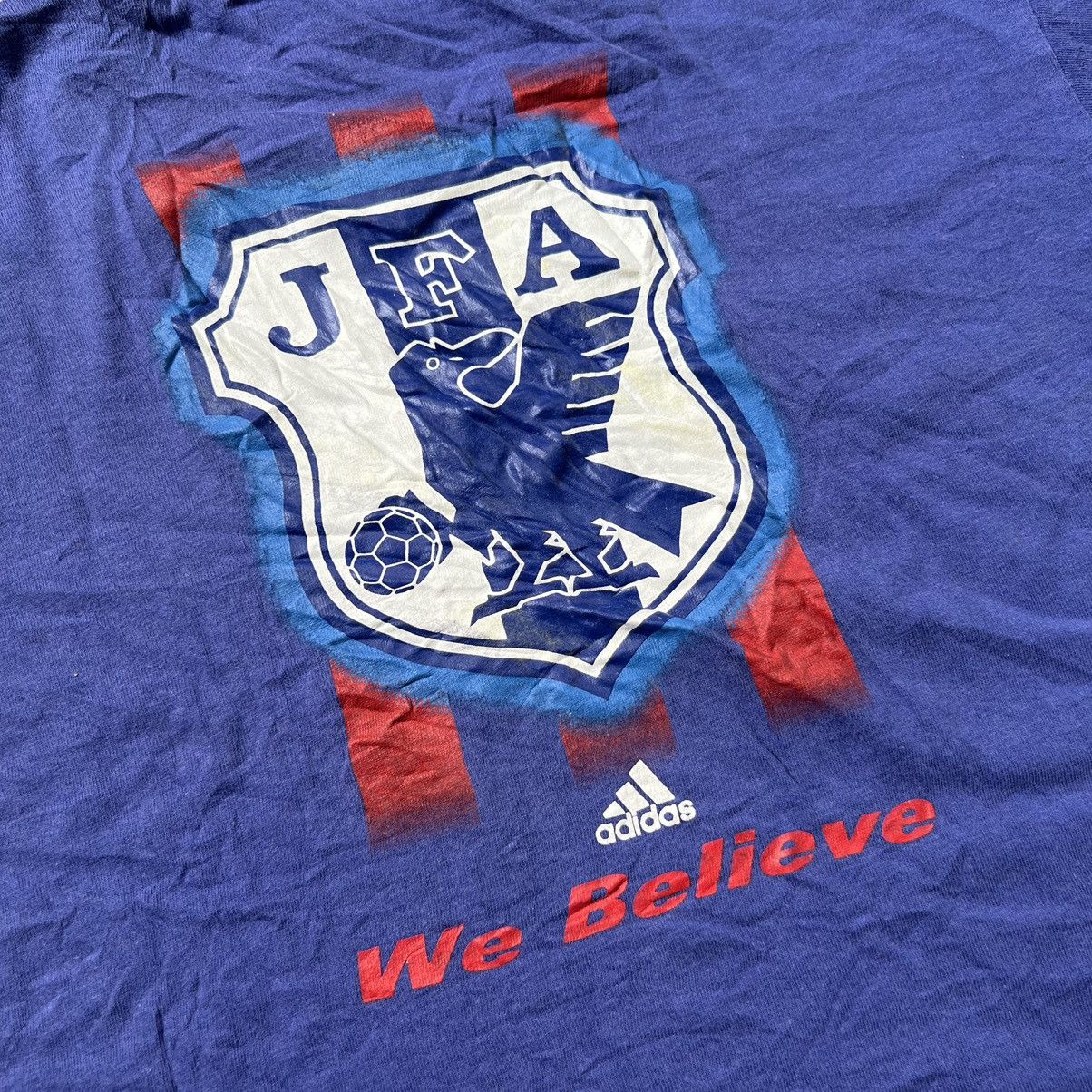 Adidas Vintage Adidas Japan Football JFA Big Logo Shirt Size US M / EU 48-50 / 2 - 4 Thumbnail