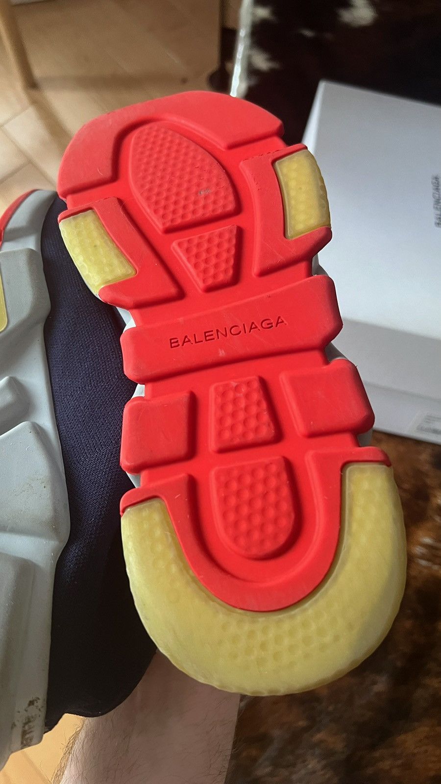 Balenciaga Balenciaga navy Sock Trainers Size US 7 / EU 40 - 9 Thumbnail