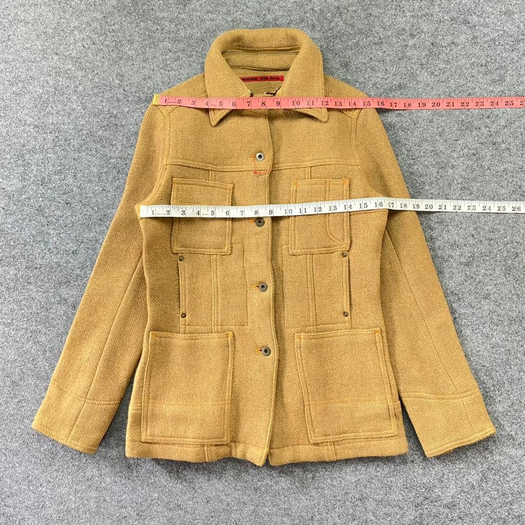 Japanese Brand Vintage Egde On All Wool Western Jacket Size M / US 6-8 / IT 42-44 - 4 Thumbnail