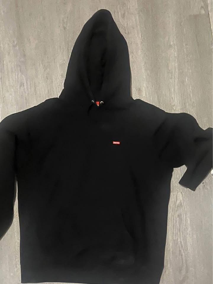 Supreme Small Box Logo L/S Black T Shirt | FW24KN34 BLACK