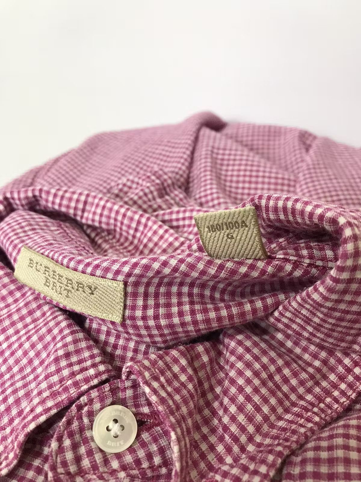 Burberry × Designer Burberry Brit short sleeve shirt size L Size US L / EU 52-54 / 3 - 4 Thumbnail