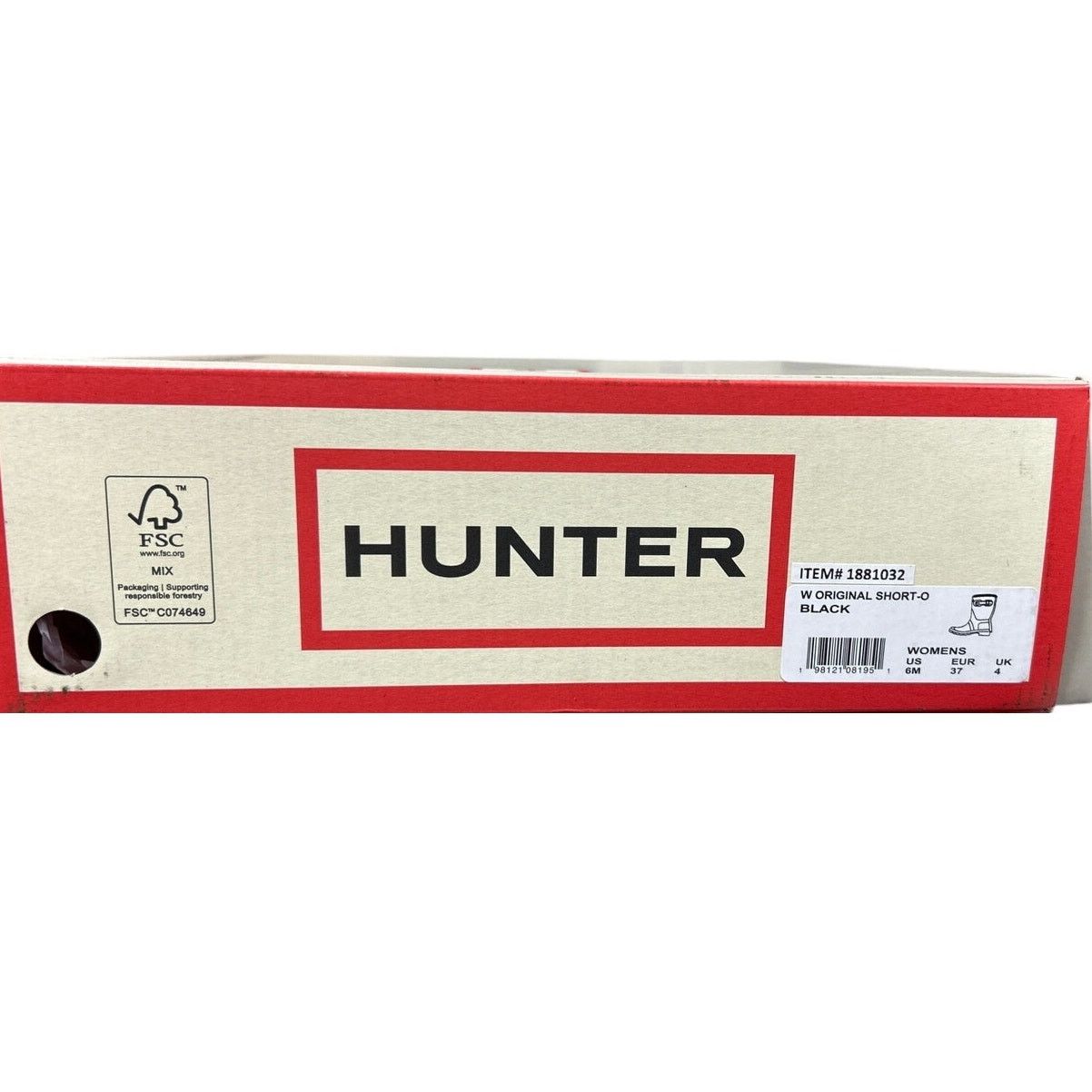 Hunter New In Box Womens Size 6 Rubber Waterproof Welly Rain Boots Size US 6 / IT 36 - 3 Thumbnail