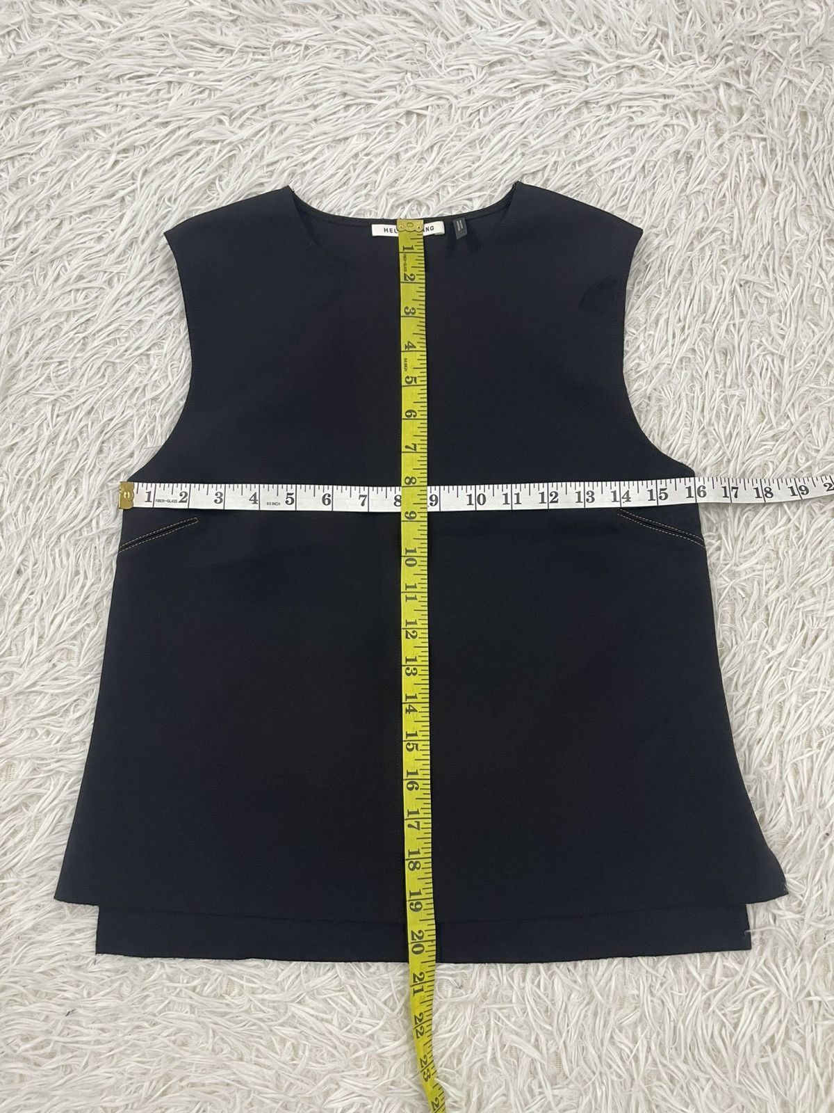 Helmut Lang Helmut Lang Scuba Shll Tee Sleeveless Size S / US 4 / IT 40 - 7 Thumbnail