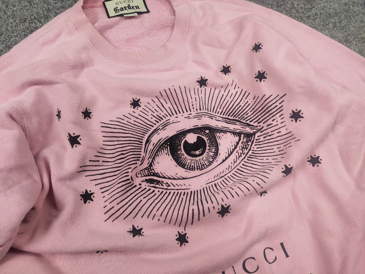 Gucci Gucci Garden Limited Edition Authentic pink sweatshirt eye Size US S / EU 44-46 / 1 - 8 Thumbnail