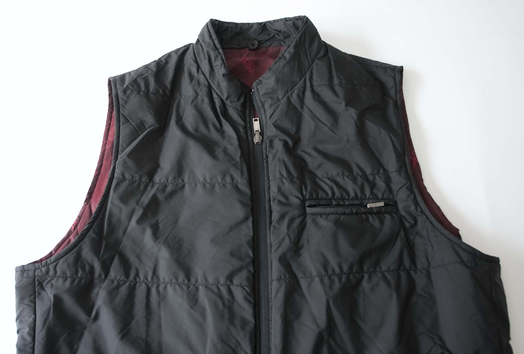 Versace × Vintage Versace Classic V2 Double Layer Jacket + Vest Size 52 Gray Size US L / EU 52-54 / 3 - 9 Thumbnail