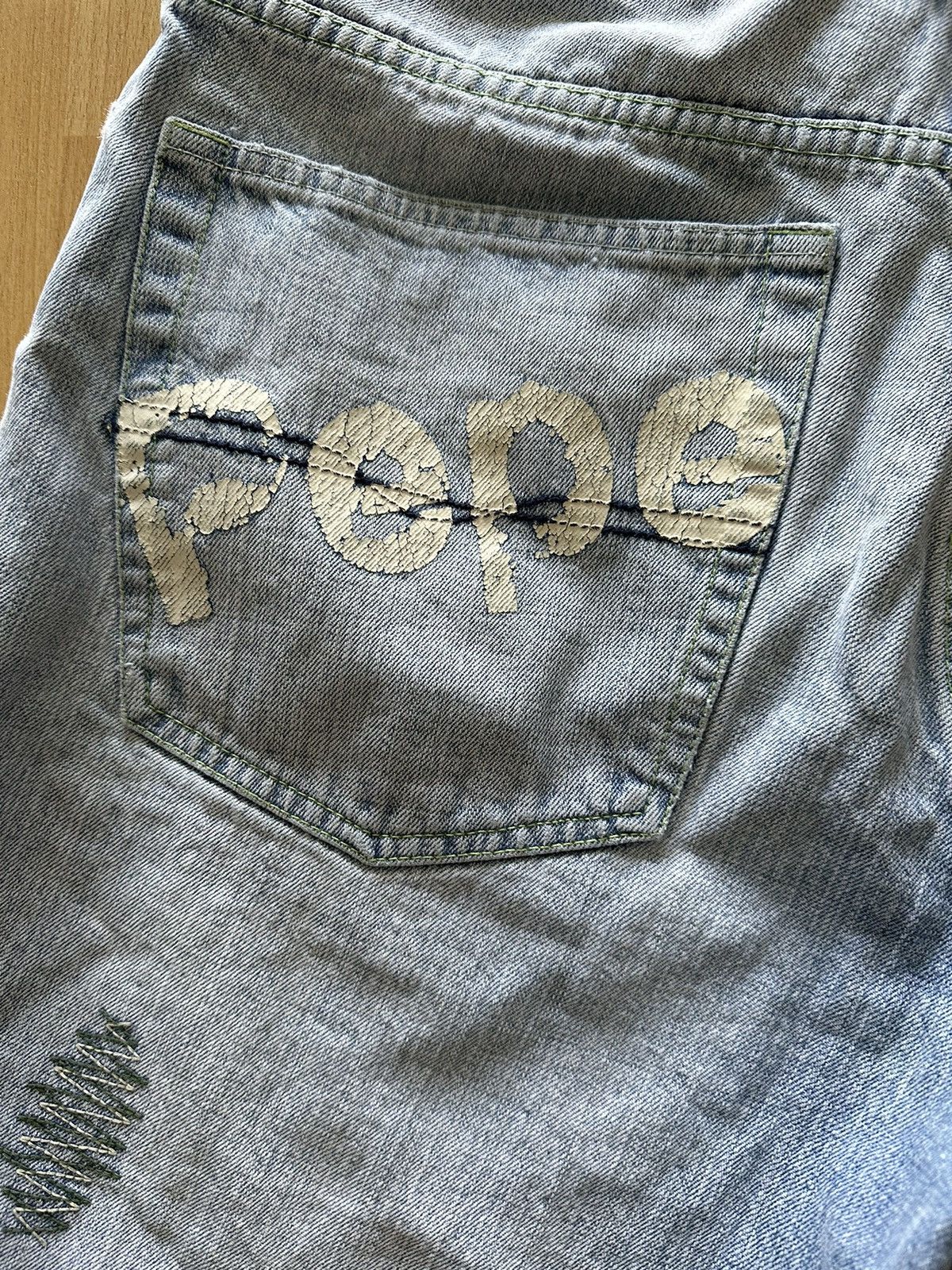 Pepe Jeans × Vintage Vintage 2000s Pepe Jeans Cargo Baggy Utility Rare Y2K Shorts Size US 34 / EU 50 - 6 Thumbnail