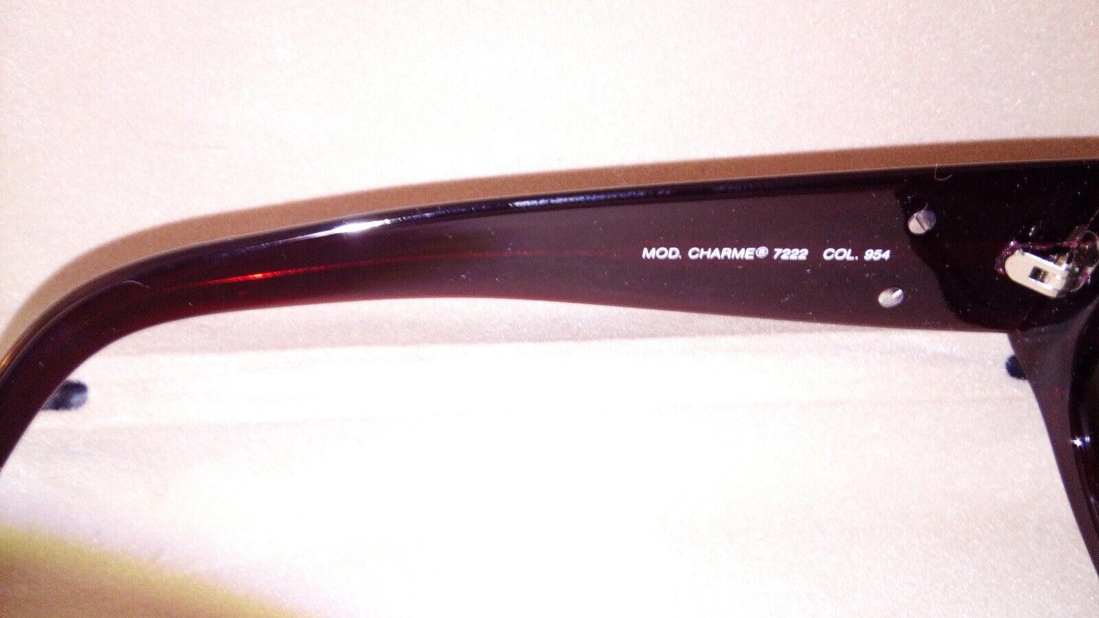 Designer New old stock CHARME 7222 Ruby Frame Retro Italy Size ONE SIZE - 2 Thumbnail
