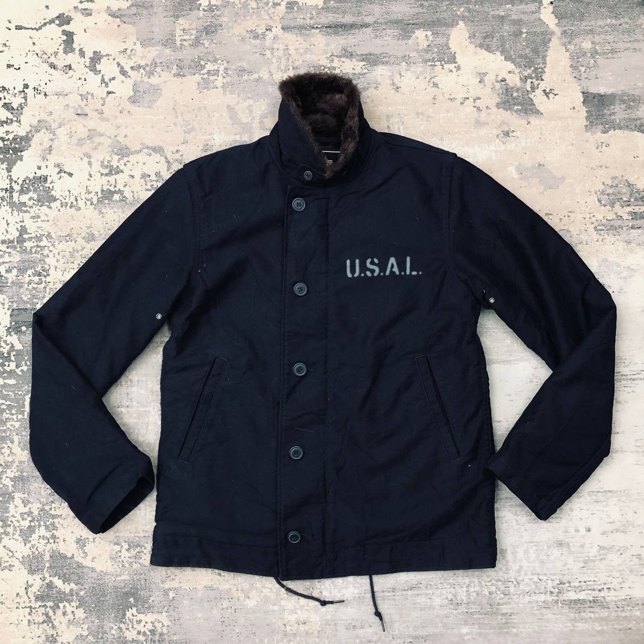 Alpha Industries Y592 U.S.A.I ALPHA INDUSTRIES SHERPA JACKETS Size US M / EU 48-50 / 2 - 2 Thumbnail