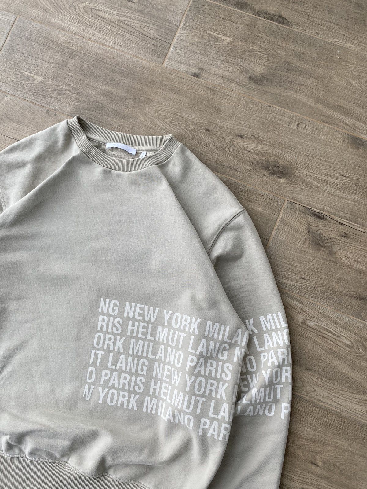 Helmut Lang Helmet Lang box logo sweatshirt Size US M / EU 48-50 / 2 - 9 Thumbnail