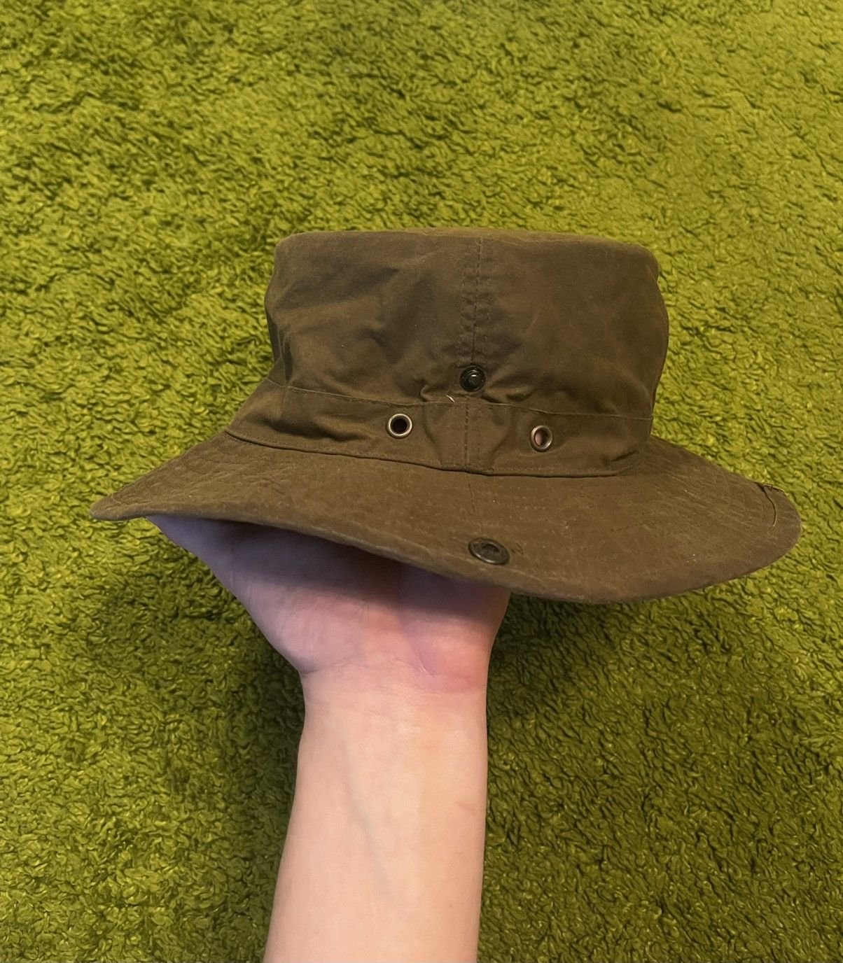 Barbour Barbour waxed bucket hat Size 32 - 3 Thumbnail