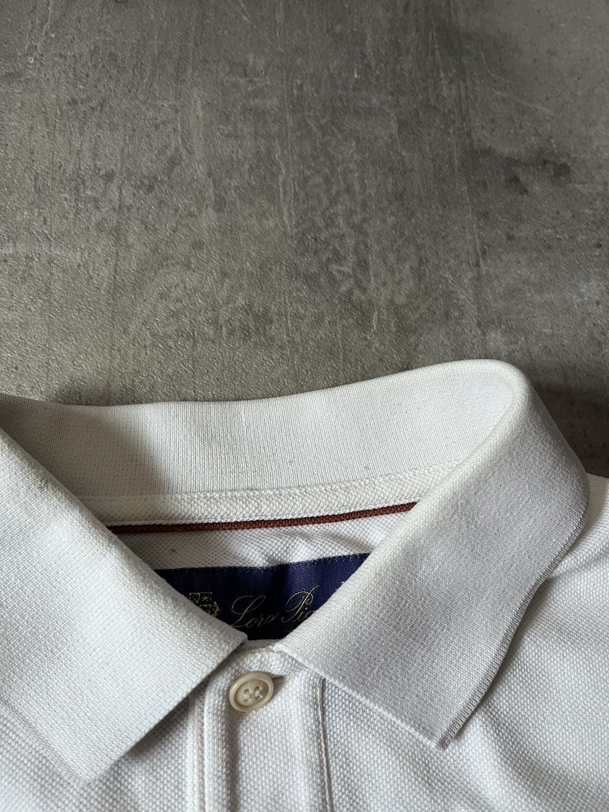 Loro Piana Loro Piana T-shirt Polo Regatta cotton white Size US XL / EU 56 / 4 - 6 Thumbnail