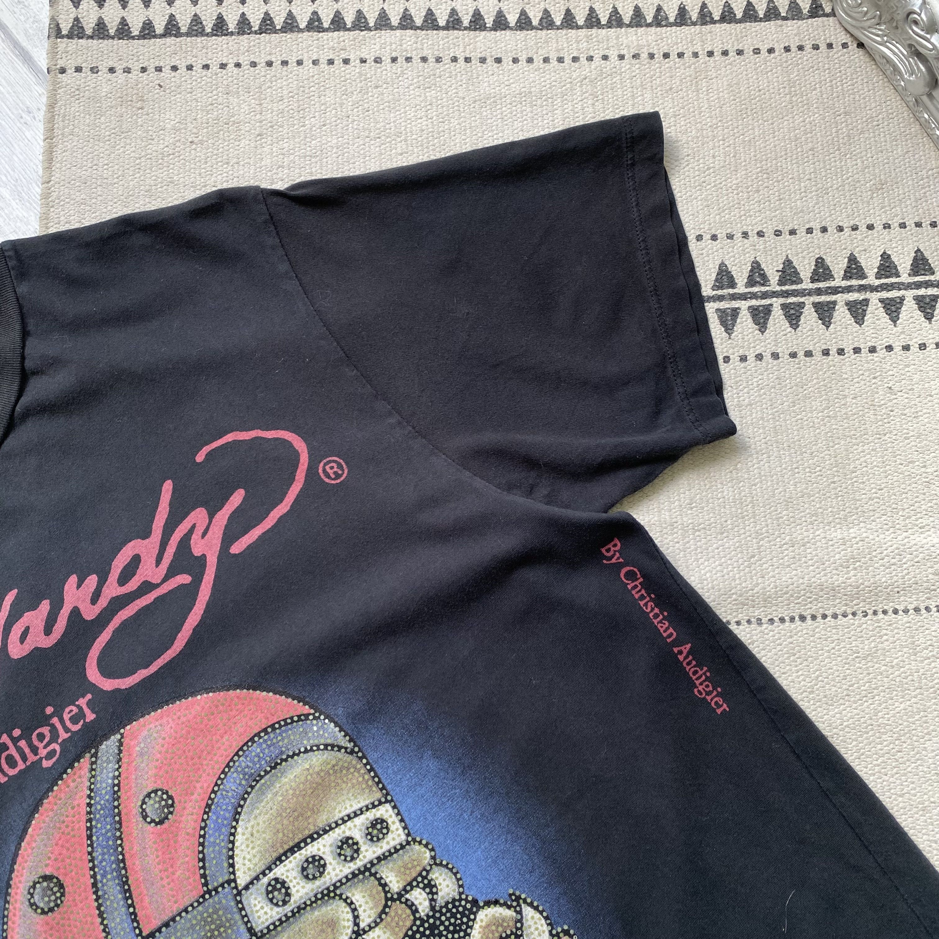 Ed Hardy Vintage Trashed ЕD Hardy tee Y2K Christian Audigier Size US M / EU 48-50 / 2 - 6 Thumbnail