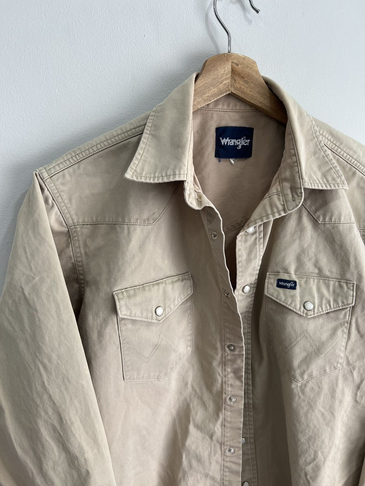 Wrangler Vintage Wrangler Button Up Shirt Pearl Snap faded western Size US M / EU 48-50 / 2 - 3 Thumbnail