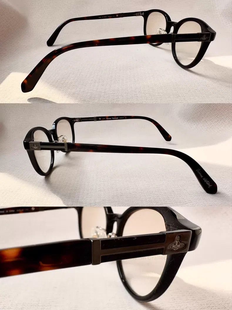 Vivienne Westwood Vivienne Westwood Bookworm Saturn glasses frame Size ONE SIZE - 2 Thumbnail