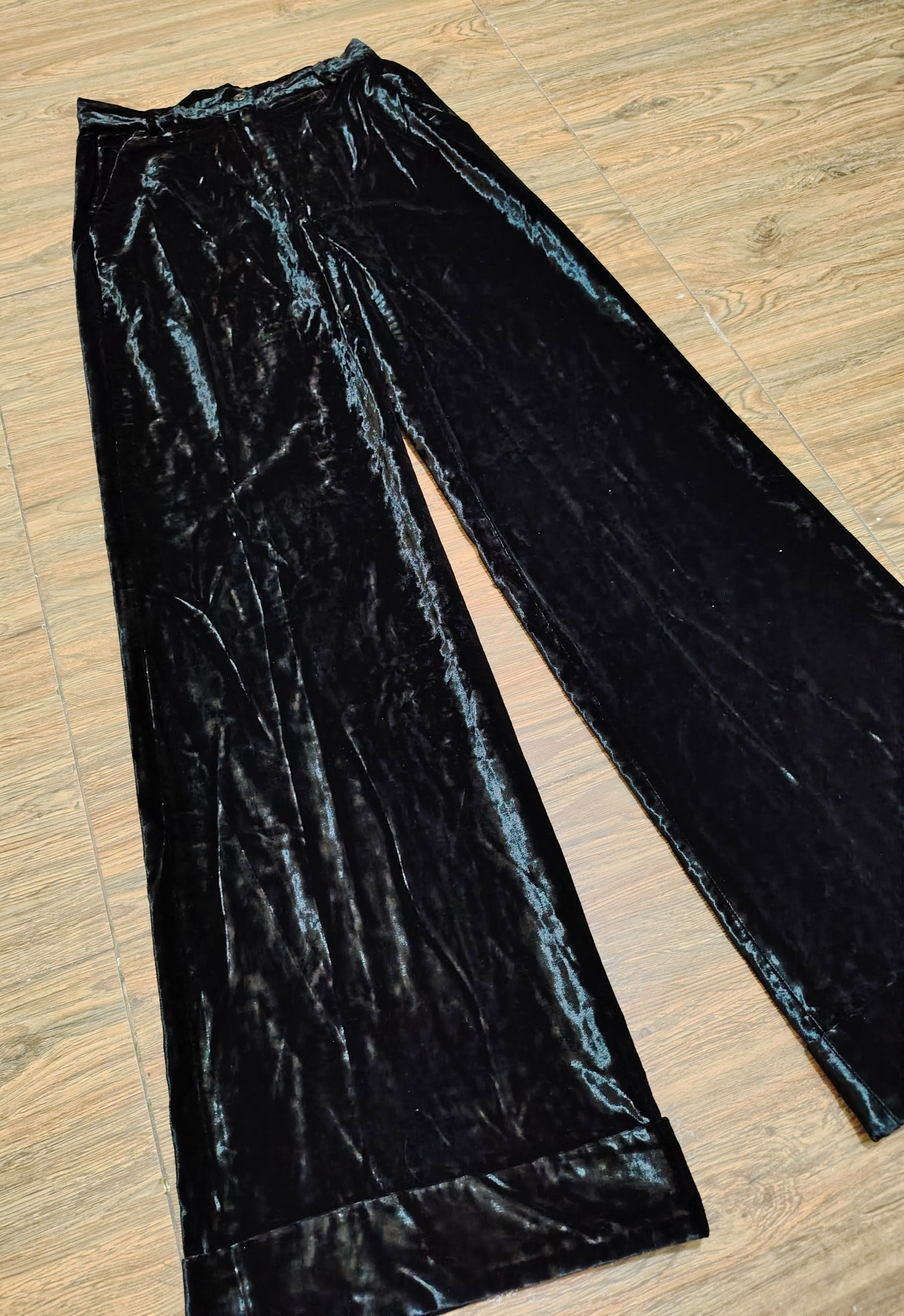 Dolce & Gabbana DOLCE & GABBANA - Late 90's - Archive - Velour Trouser Pant Size 27" / US 4 / IT 40 - 3 Thumbnail