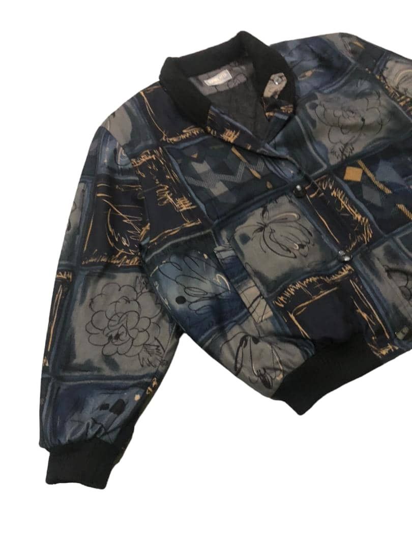 Beauty Beast Japanese Sophiscated Full Print Bomber Jacket Style Size M / US 6-8 / IT 42-44 - 4 Thumbnail