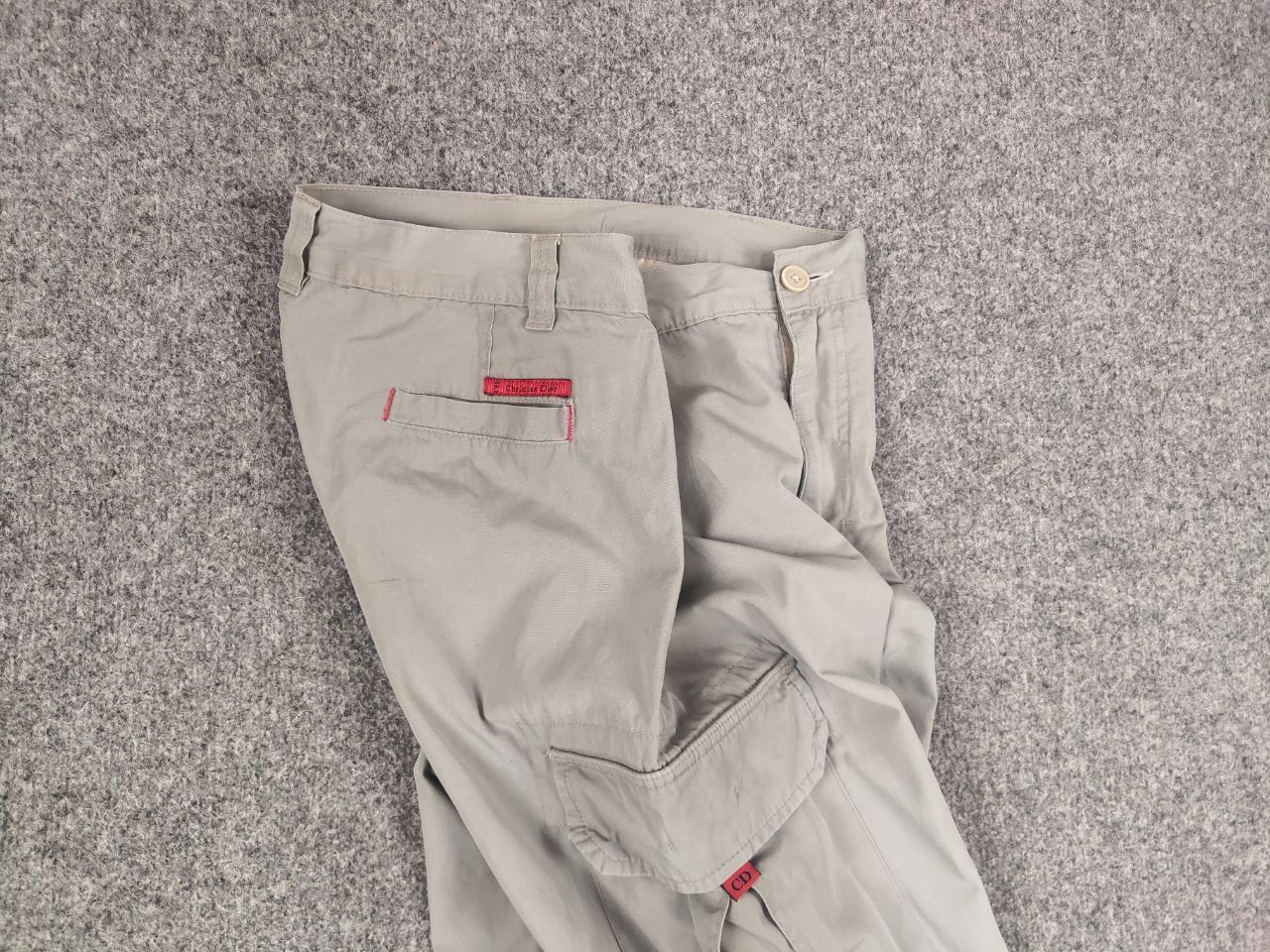 Christian Dior Monsieur Rare Vintage 80's Christian Dior Distressed cargo Pants Size US 34 / EU 50 - 18 Thumbnail