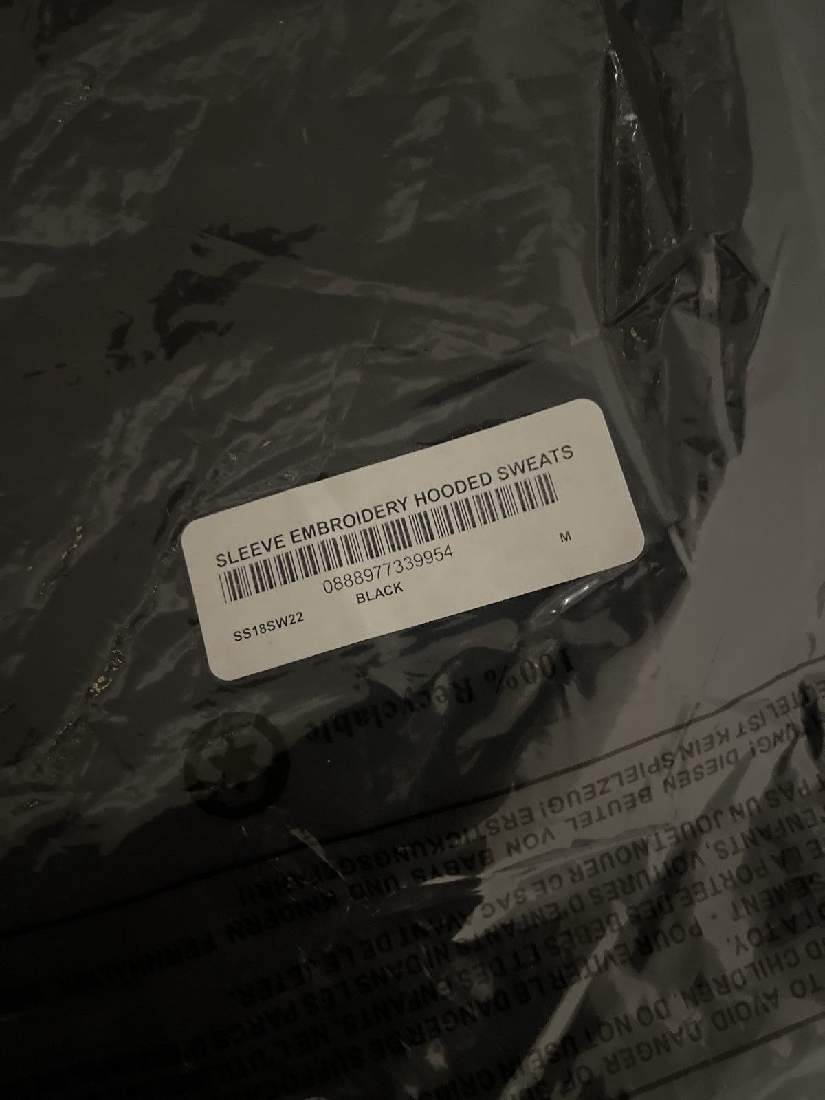 Supreme Supreme Sleeve Embroidery Hoodie SS18 Size US M / EU 48-50 / 2 - 3 Thumbnail