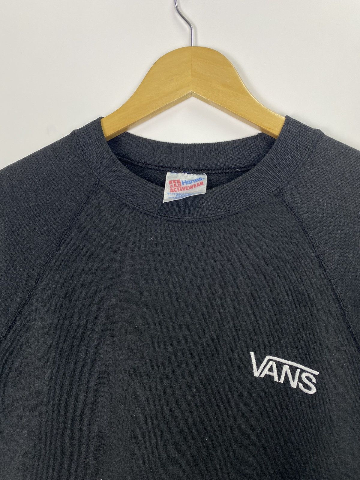 Vans × Vintage Vintage 90’s Vans Sweater Size US L / EU 52-54 / 3 - 3 Thumbnail