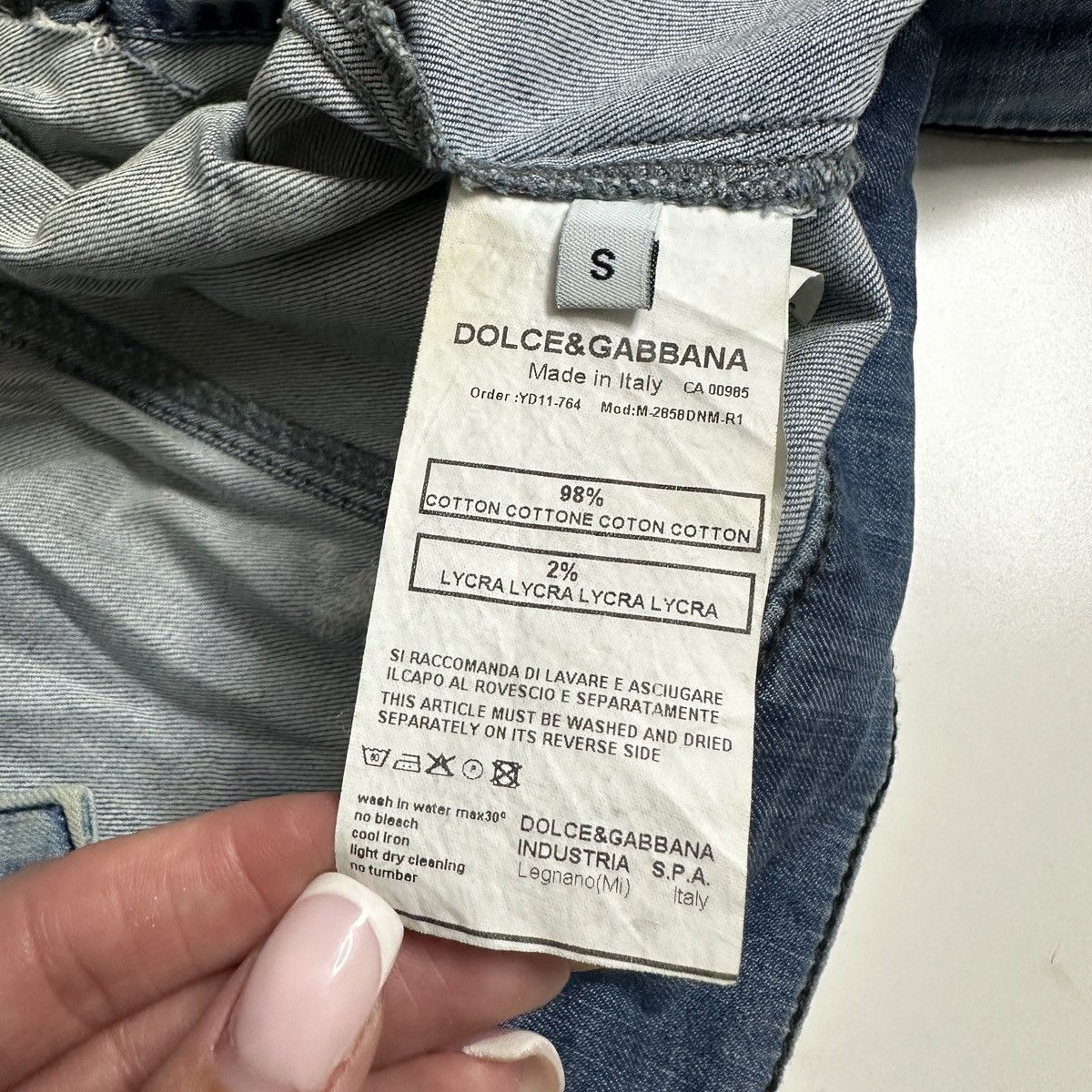 Dolce & Gabbana Dolce&Gabbana tops jeans vintage street wear Size S / US 4 / IT 40 - 11 Thumbnail