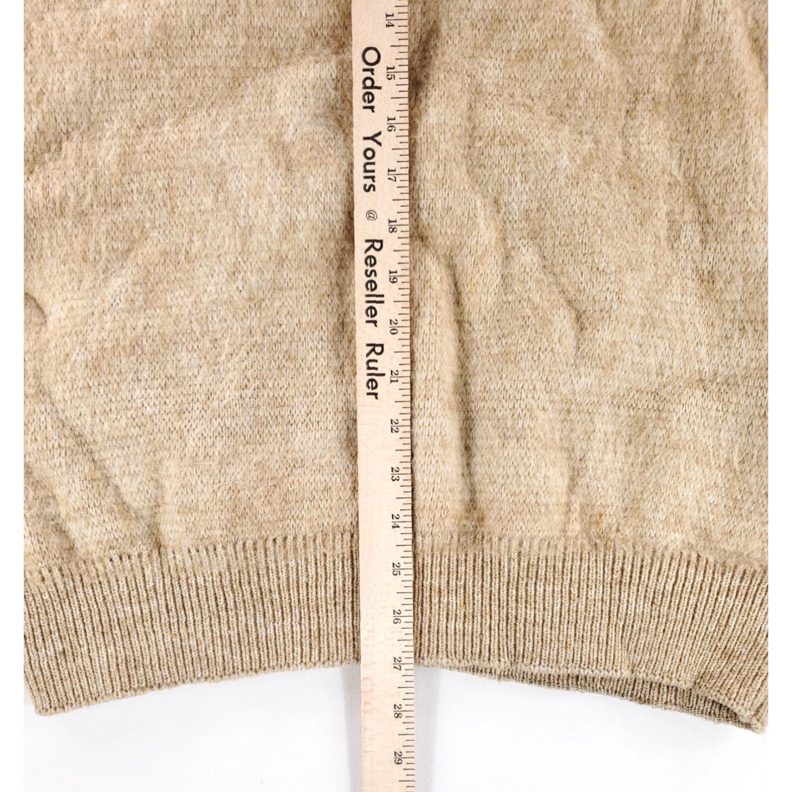 Vintage VINTAGE AG Dung Hosy Mohair Sweater Brown Nordic Fair Isle Shawl Collar Mens 42 Size US XL / EU 56 / 4 - 5 Thumbnail
