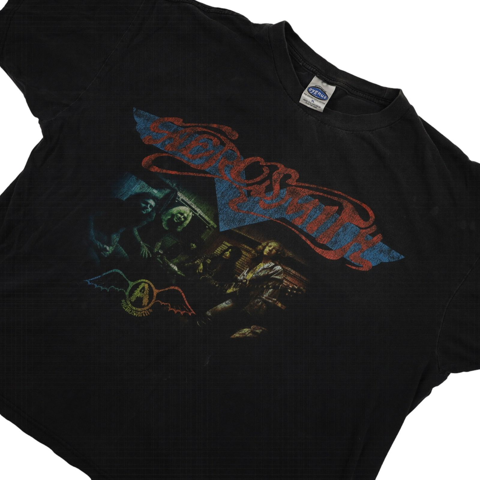 Band Tees × Vintage Vintage 2002 Aero Smith O'Yeah Tour Graphic T Shirt Size US XL / EU 56 / 4 - 2 Thumbnail