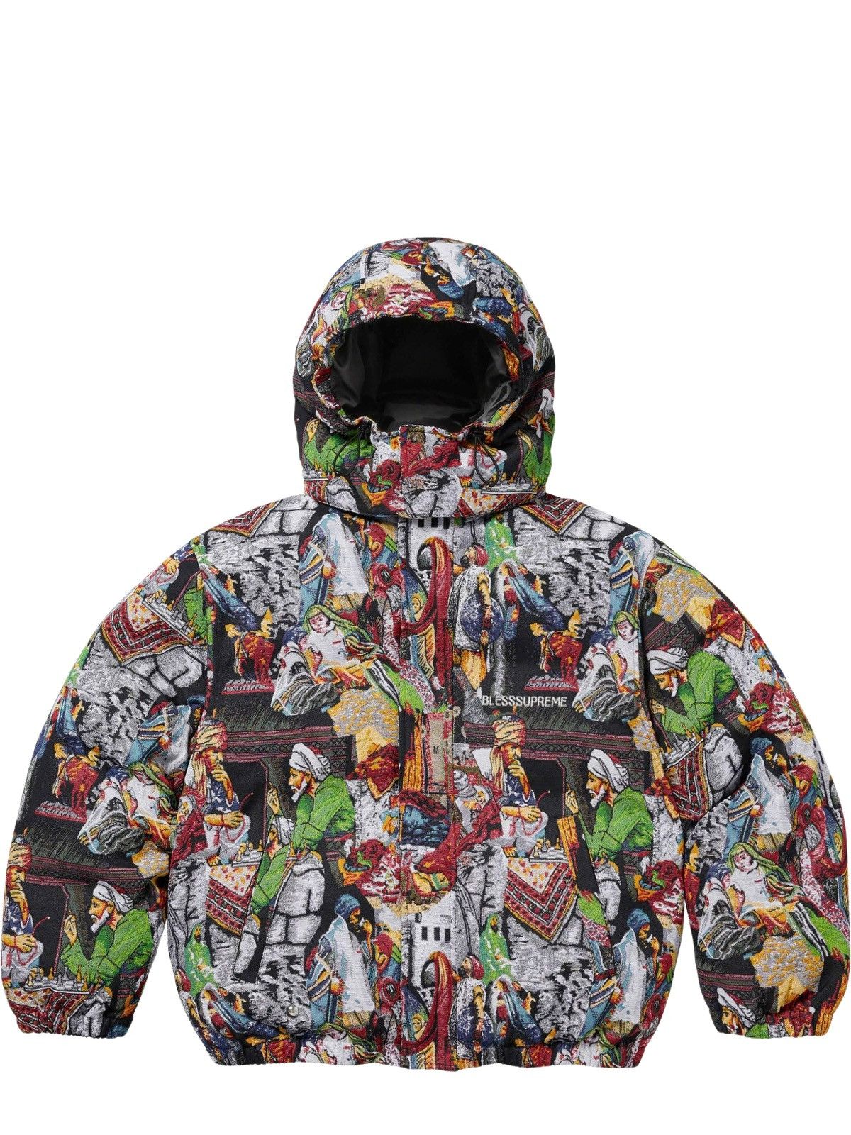 Supreme Supreme × BLESS FW23 Tapestry Down Puffer Jacket – Size M Size US M / EU 48-50 / 2 - 1 Thumbnail