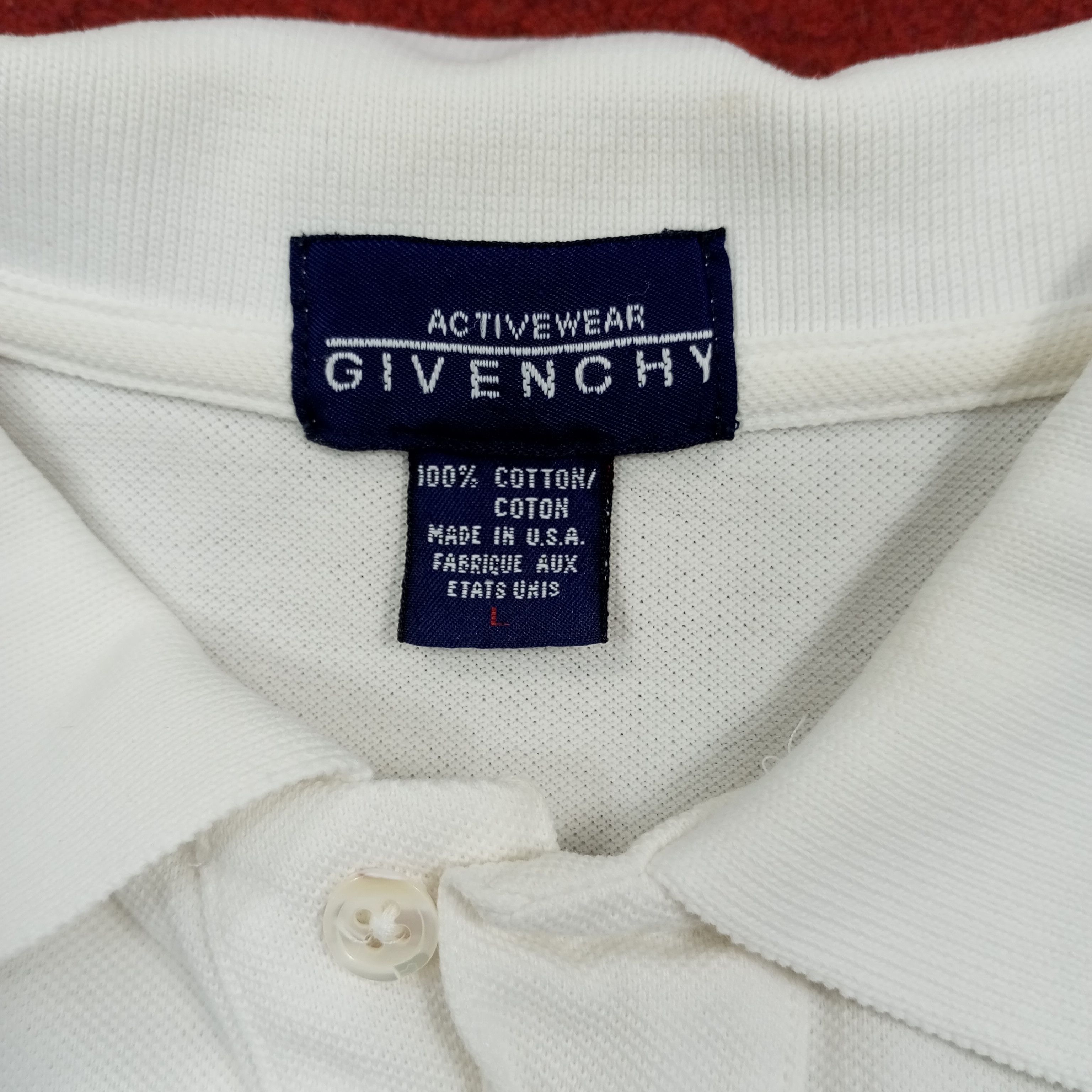 Givenchy × Vintage Givenchy Fashion Designer Brand Casual Polos Size US L / EU 52-54 / 3 - 5 Thumbnail
