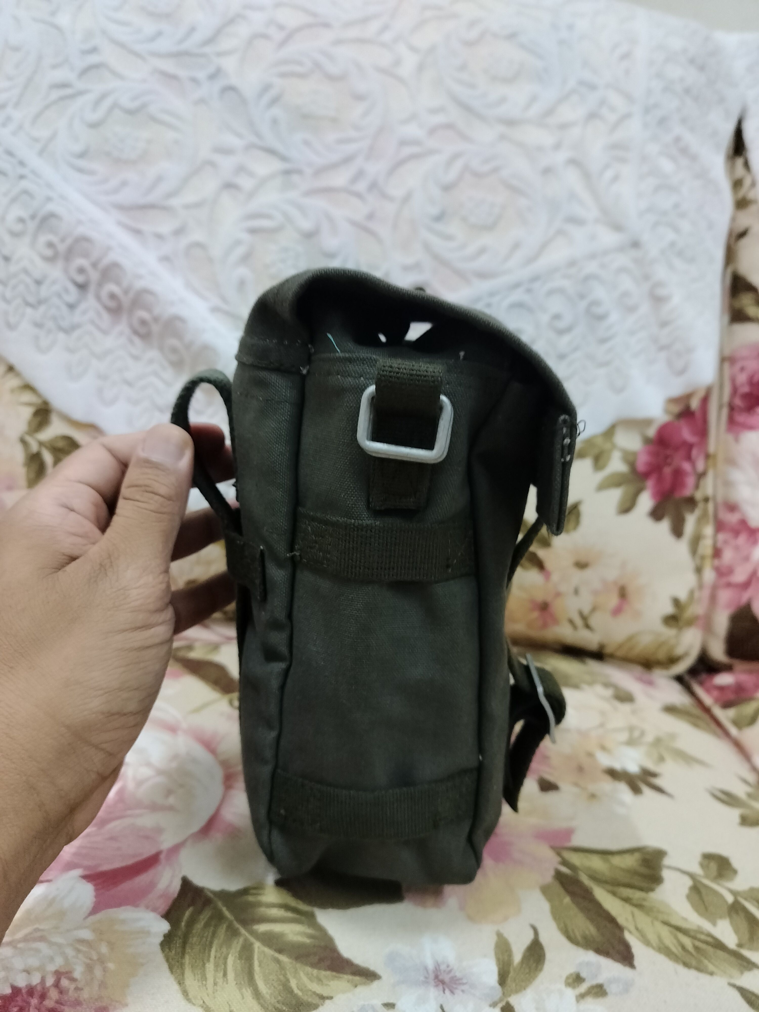 Vintage Vintage 80s Schulze Brakel Germany Army Military bag Size ONE SIZE - 5 Thumbnail