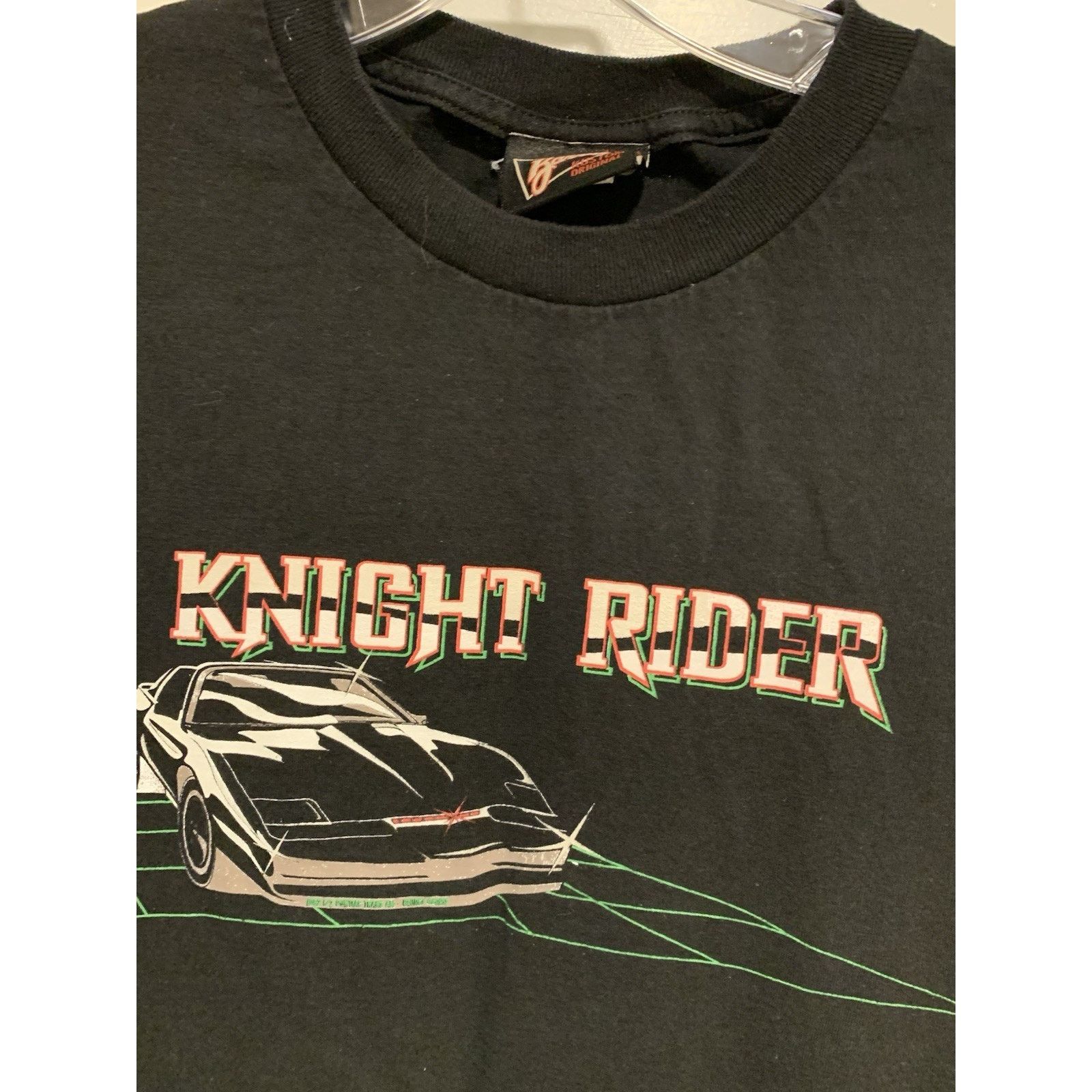 Barrie Vintage Barris Kustom Men’s T-shirt L Black Knight Rider Size US L / EU 52-54 / 3 - 3 Thumbnail