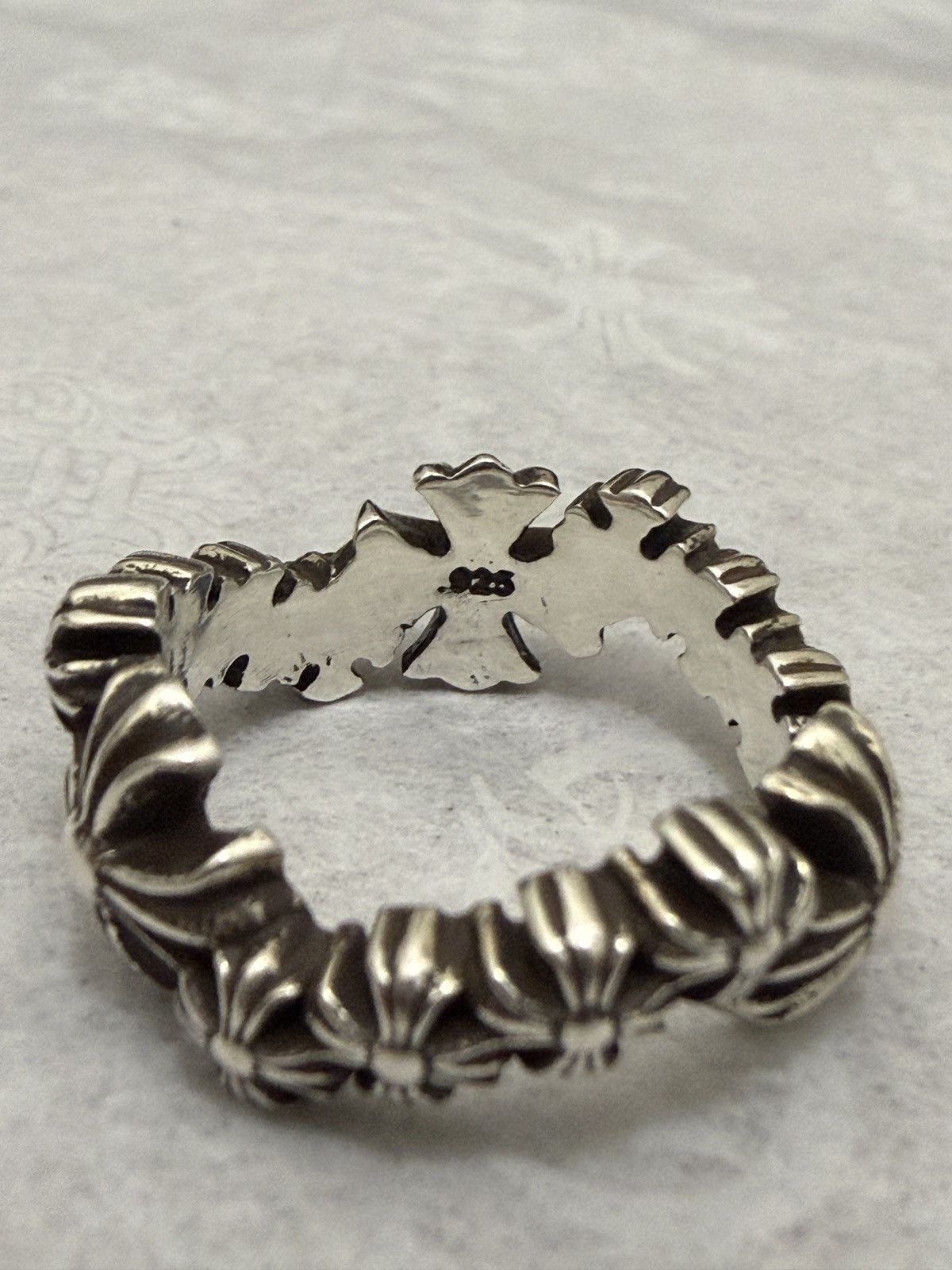 Chrome Hearts Chrome Hearts Silver Ring Wave Plus Size ONE SIZE - 5 Thumbnail