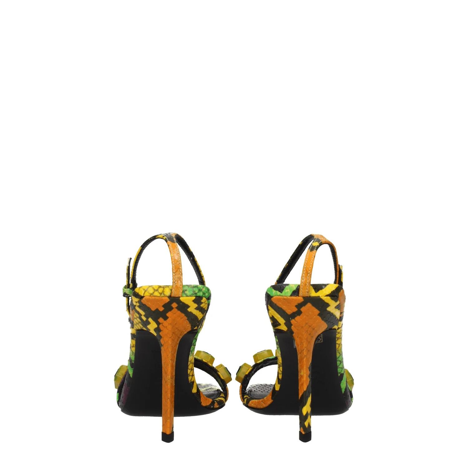 The Attico ob1o1e1224 Leather Sandals in Multicolor Size US 8 / IT 38 - 5 Thumbnail
