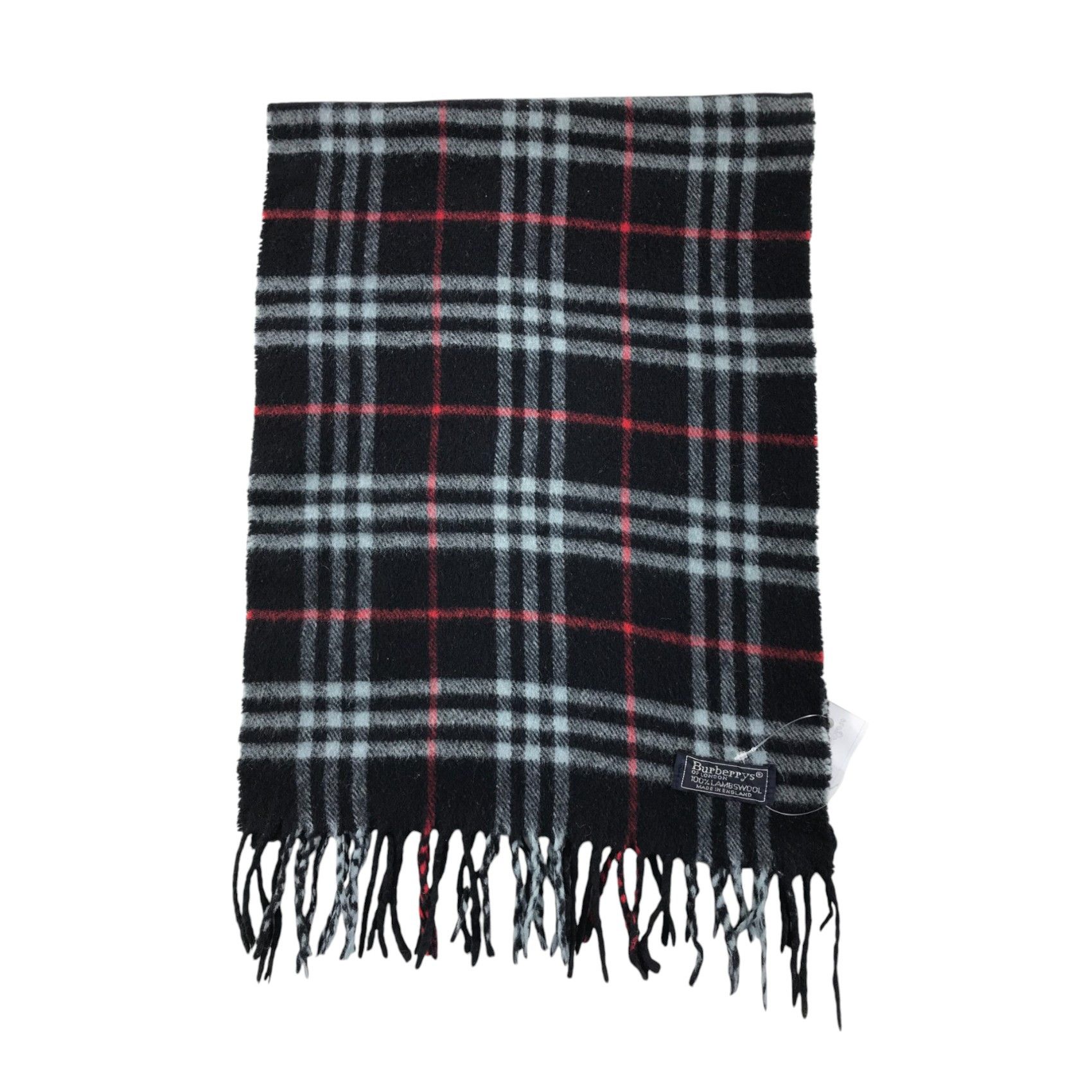 Burberry × Vintage Burberry Scarf / Muffler / Neckwear - WW2867 Size ONE SIZE - 2 Thumbnail