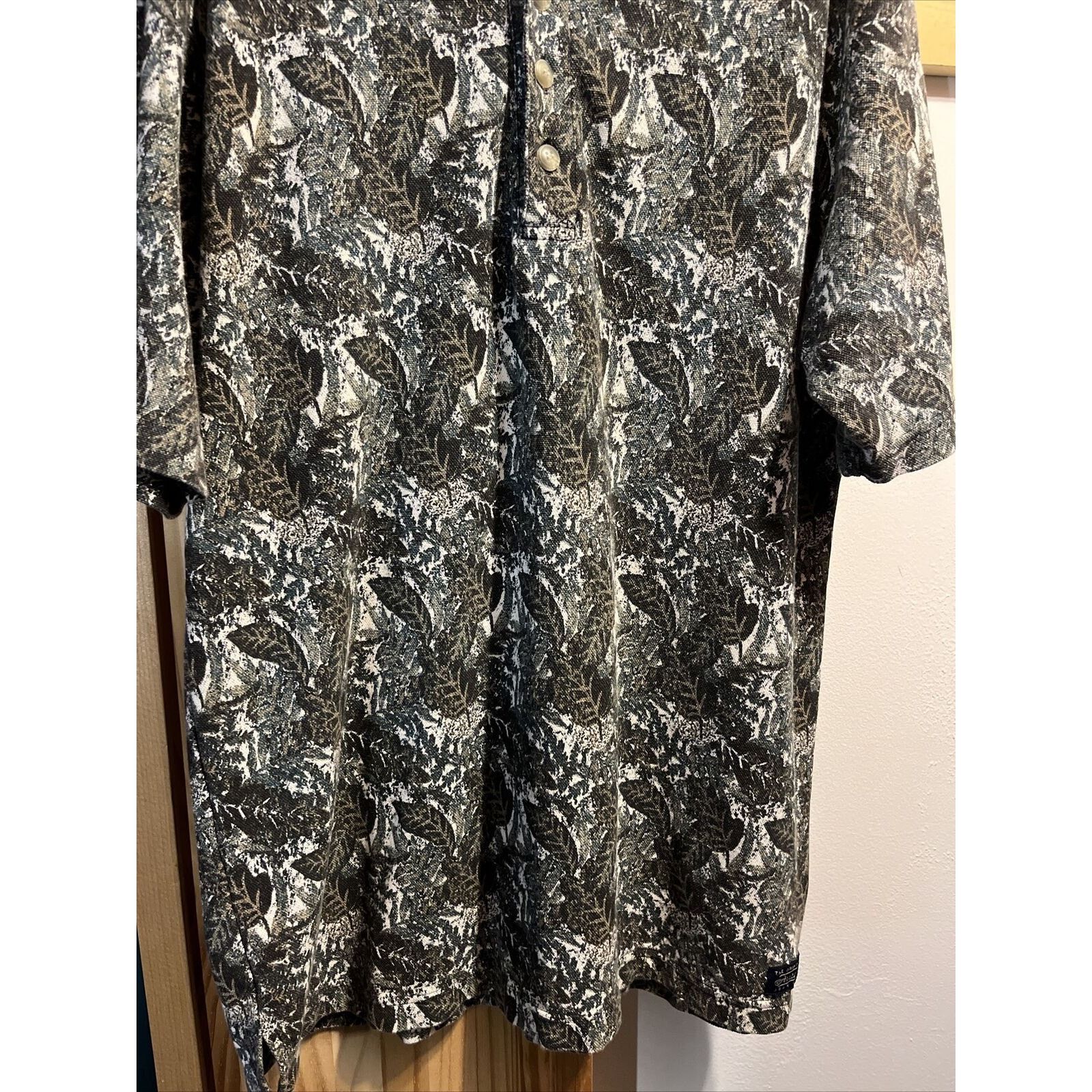 Other Arizona Jean Co. Men’s M Floral Button Cotton Hawaiian polo Size US M / EU 48-50 / 2 - 5 Thumbnail