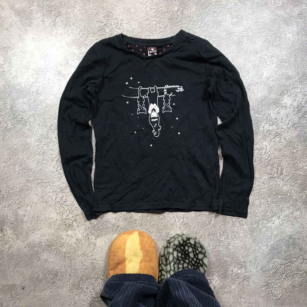 Vintage Vintage 90s Celestial Graphic Tee Grunge Y2K Skate Tapered S Size S / US 4 / IT 40 - 1 Thumbnail