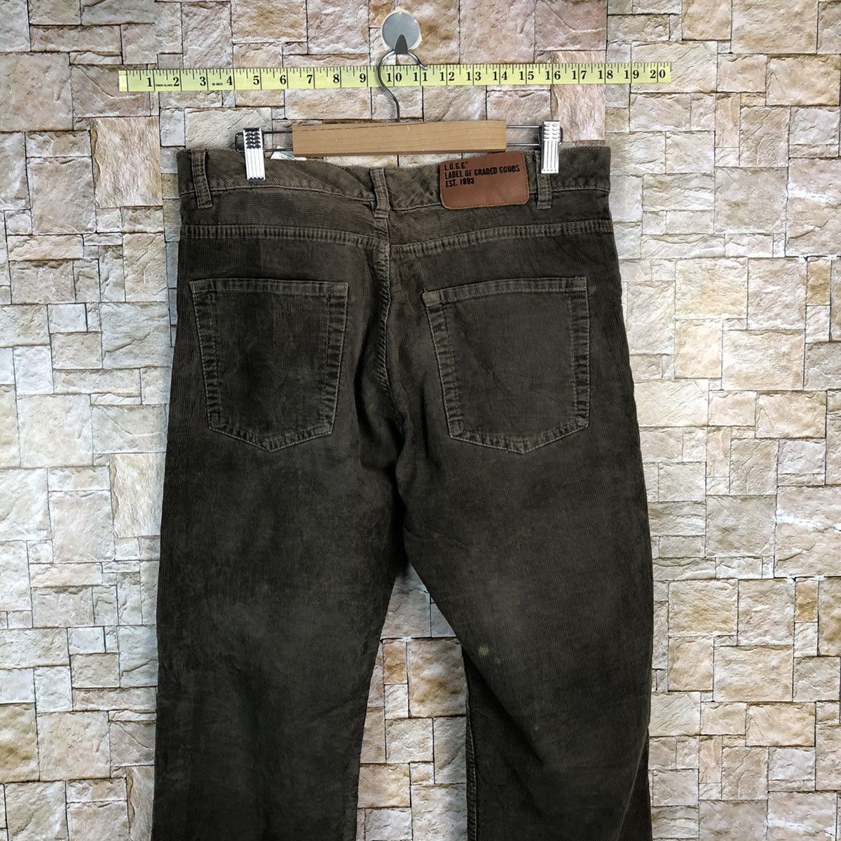 L.O.G.G. L.O.G.G Brown Conduroy Casual Pants #A647 Size US 33 - 13 Thumbnail