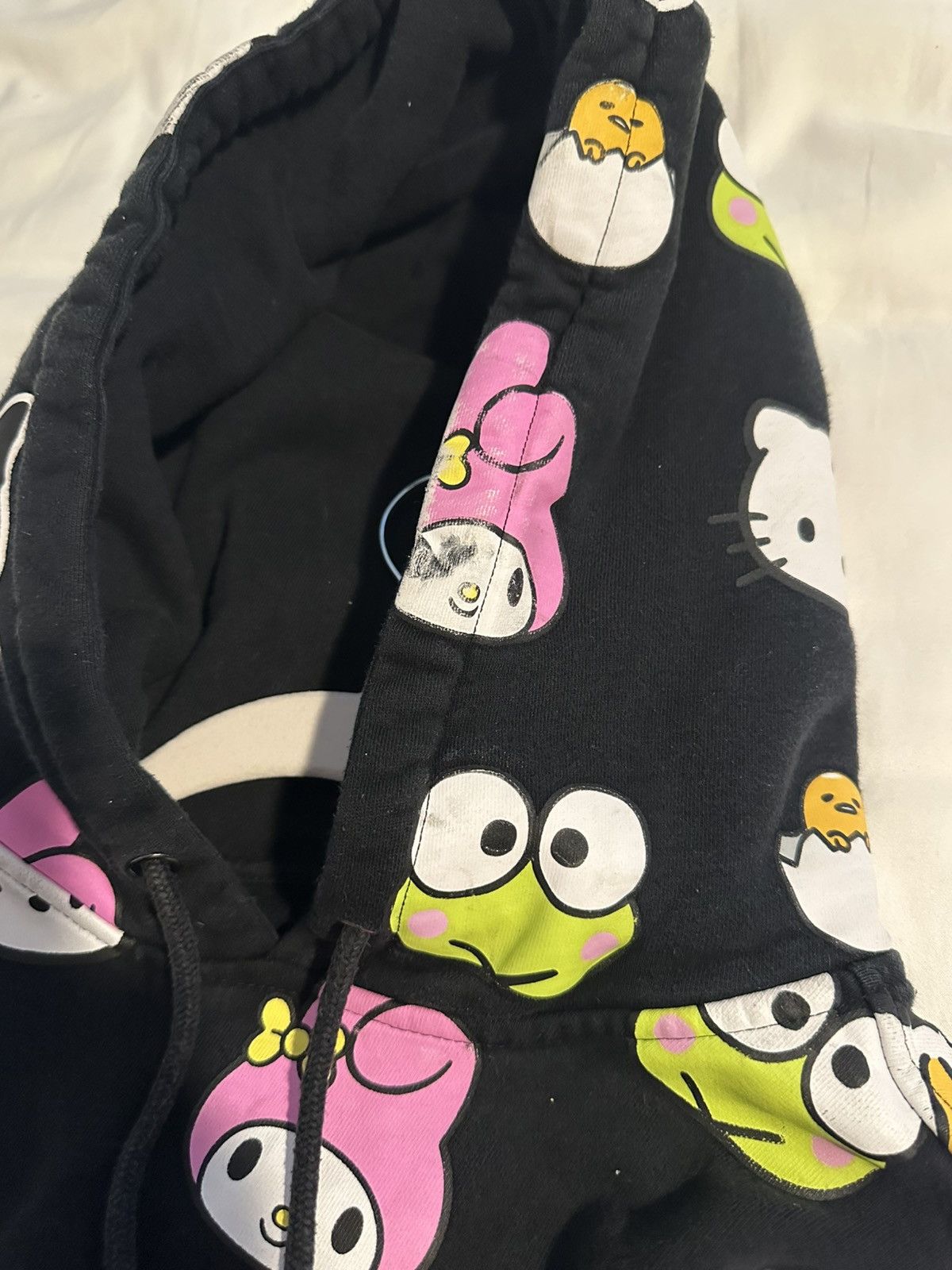 The Hundreds THE HUNDREDS X SANRIO PULLOVER HOODIE L IN BLACK Size US L / EU 52-54 / 3 - 3 Thumbnail