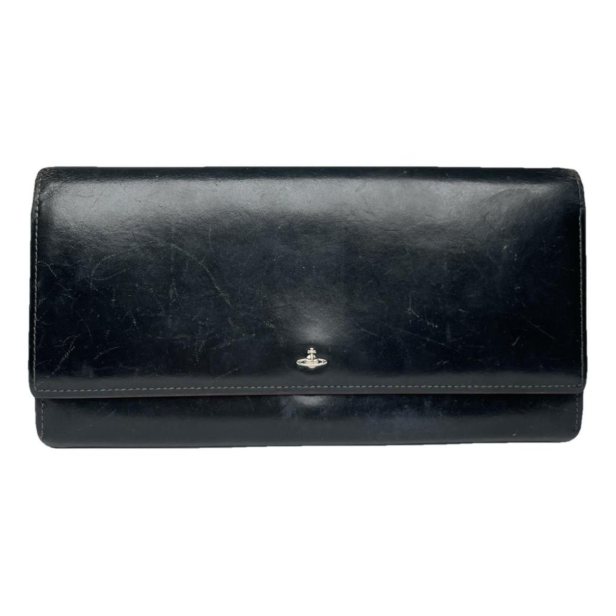 Vivienne Westwood Black Leather Wallet Size ONE SIZE - 1 Thumbnail