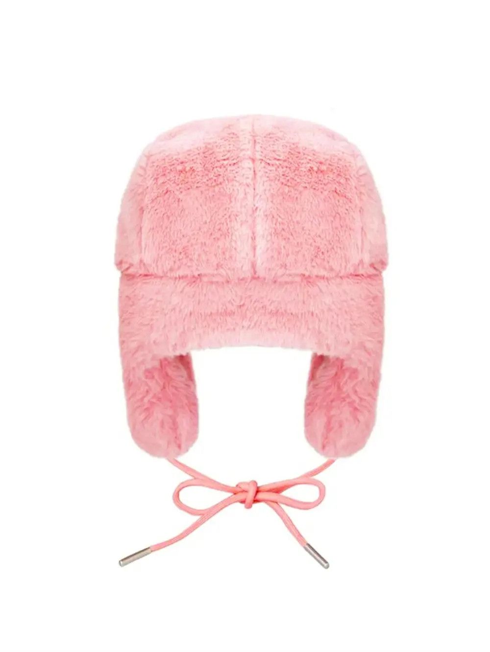Japanese Brand Y2K Cartoon Anime Pink Domo Kun Ushanka Winter Warm Hat Size ONE SIZE - 4 Thumbnail