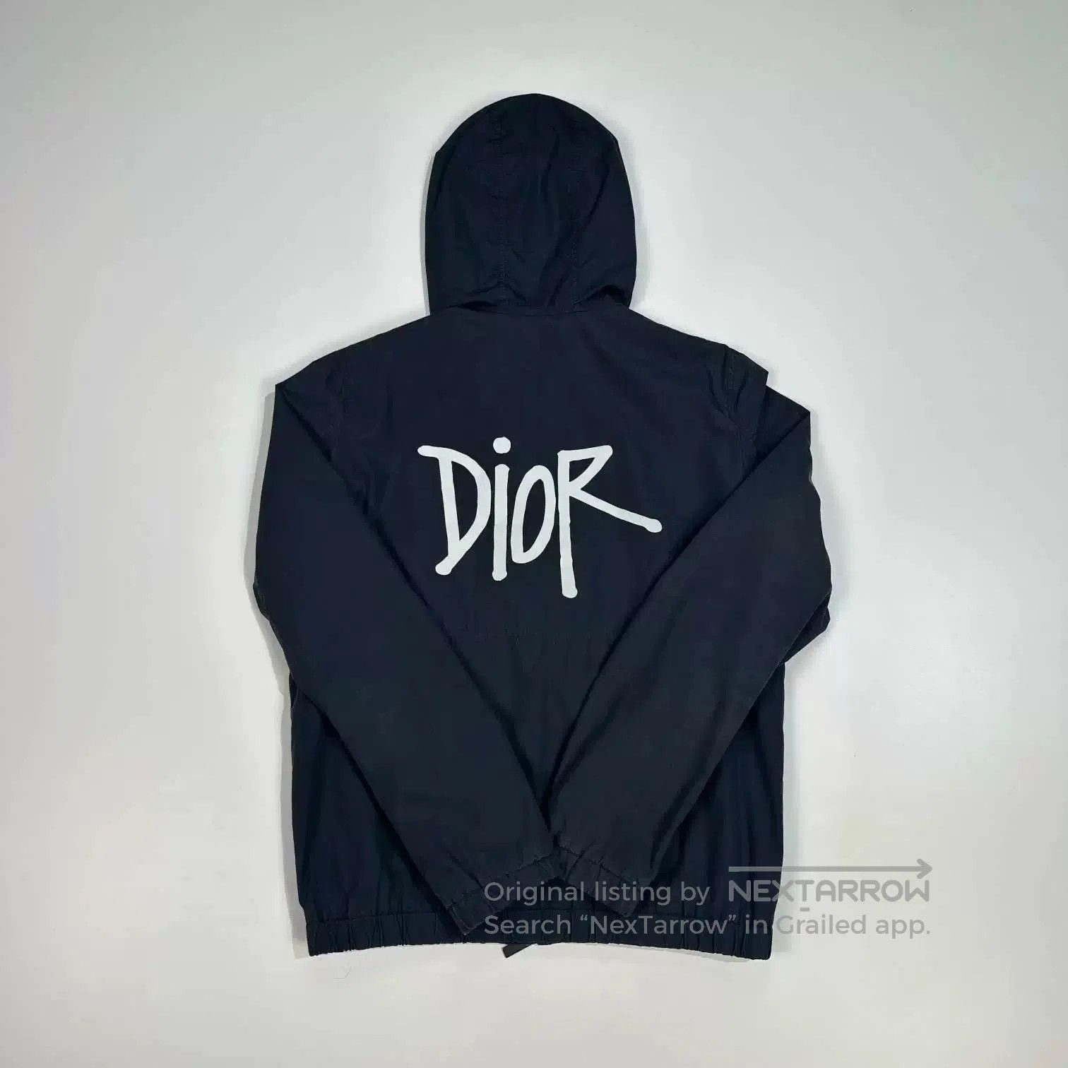 Dior Dior Logo Embroidered Hooded Jacket. Size US XL / EU 56 / 4 - 2 Thumbnail
