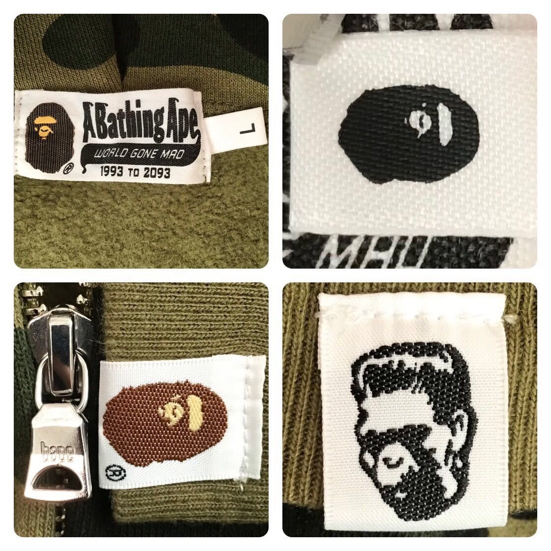 Bape BAPE × Minion Shark full zip hoodie 1st camo a bathing ape Size US L / EU 52-54 / 3 - 7 Thumbnail