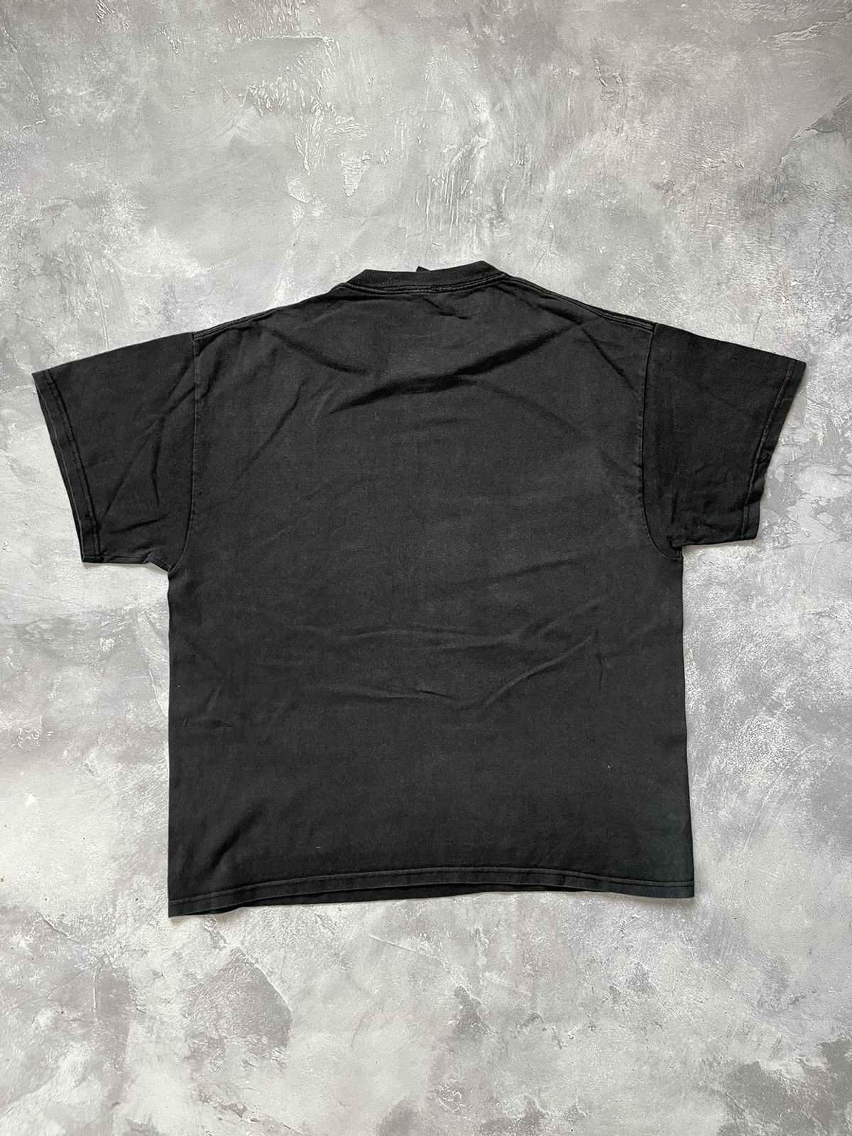Band Tees VINTAGE 00S BOB MARLEYl FADED BLACK ZION T-SHIRT TEE 2005 Size US L / EU 52-54 / 3 - 8 Thumbnail