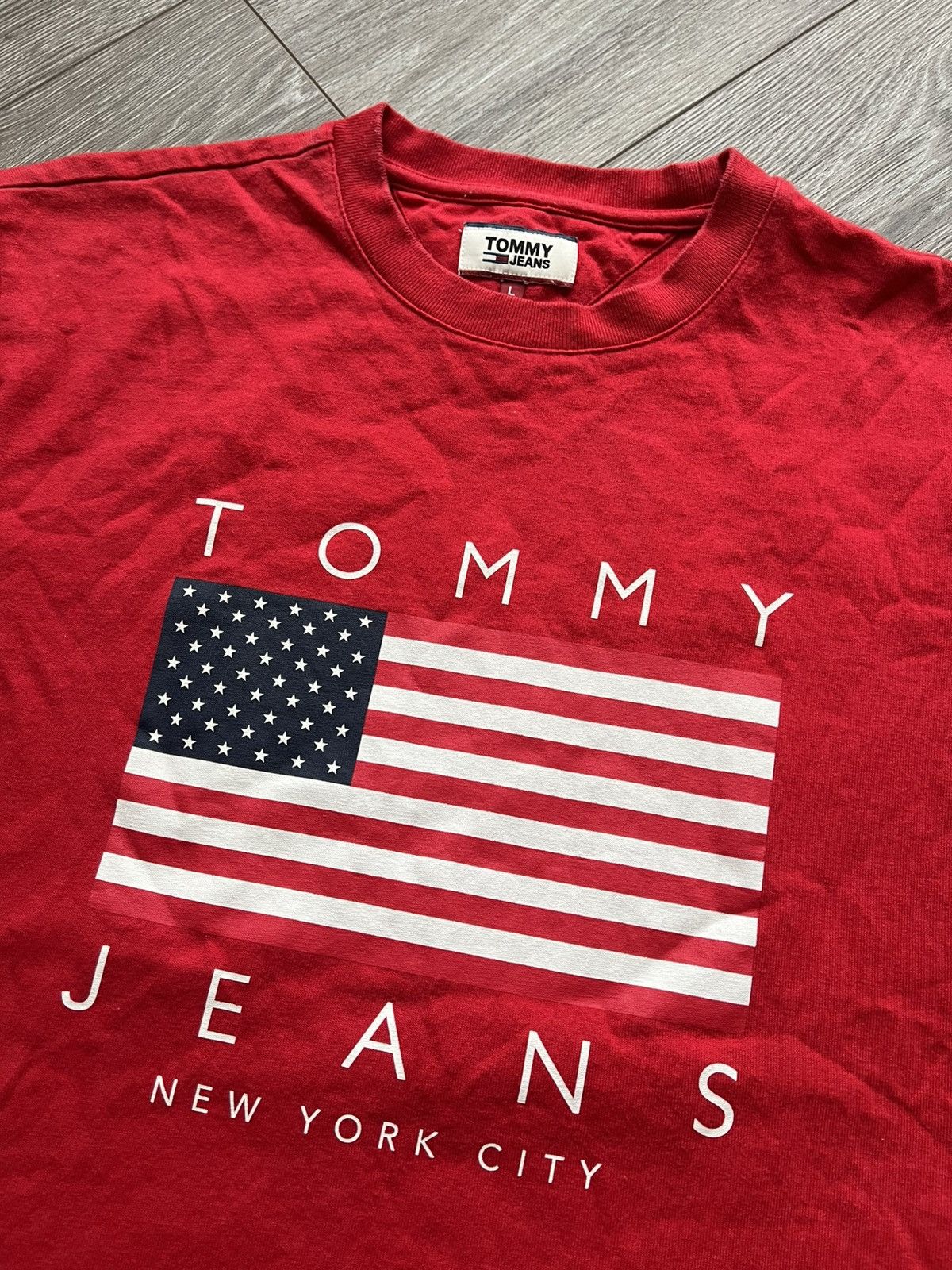 Tommy Jeans Tommy Jeans T-Shirt Size US L / EU 52-54 / 3 - 3 Thumbnail