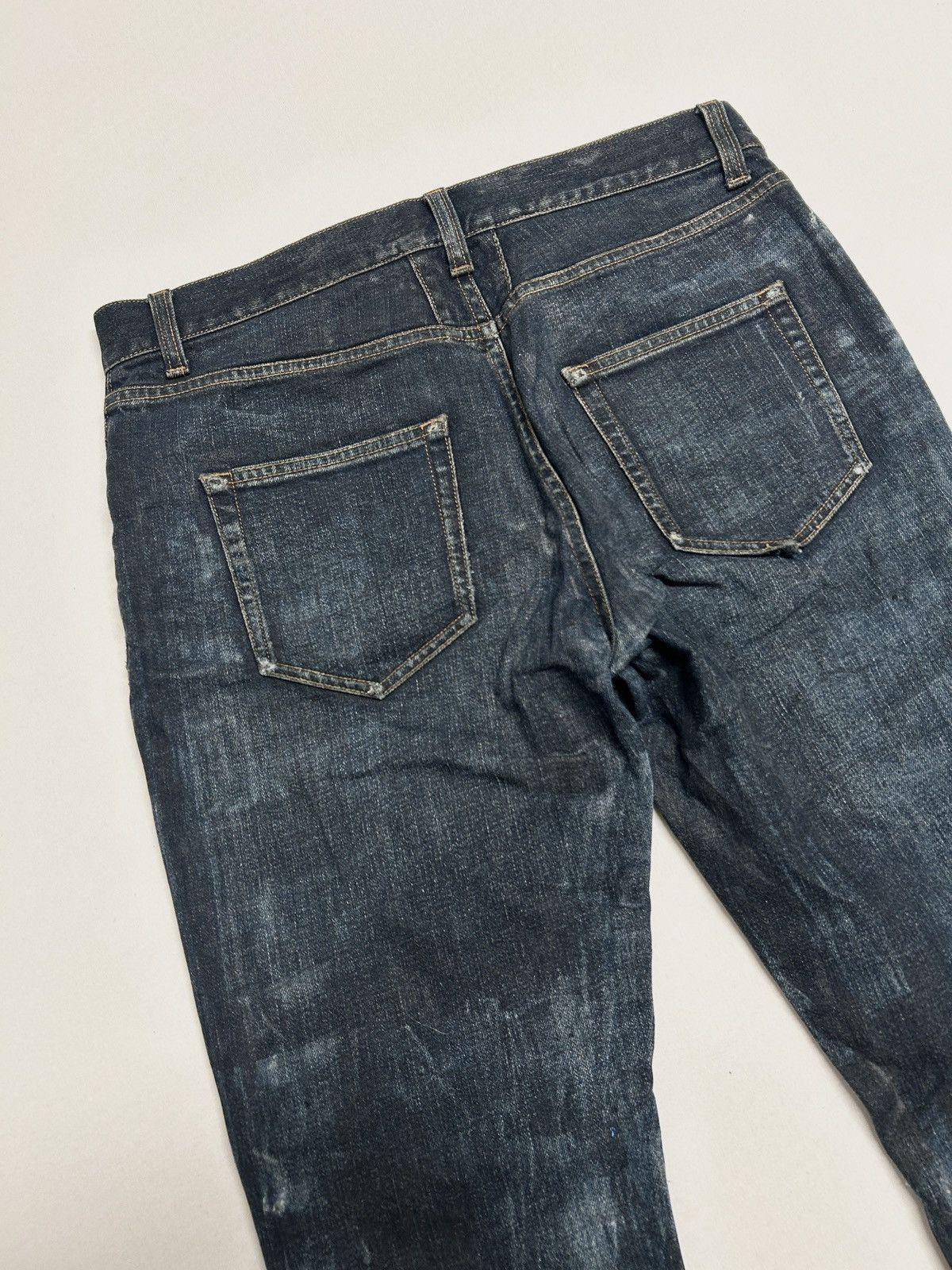Saint Laurent Paris FW2015 D02 Indigo Denim Size US 31 - 9 Thumbnail
