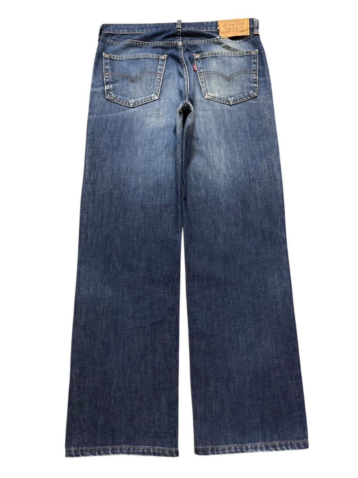 Levi's Vintage 80s Levis 507 Blue Faded Wash Wide Leg Baggy Jeans Size US 32 / EU 48 - 2 Thumbnail