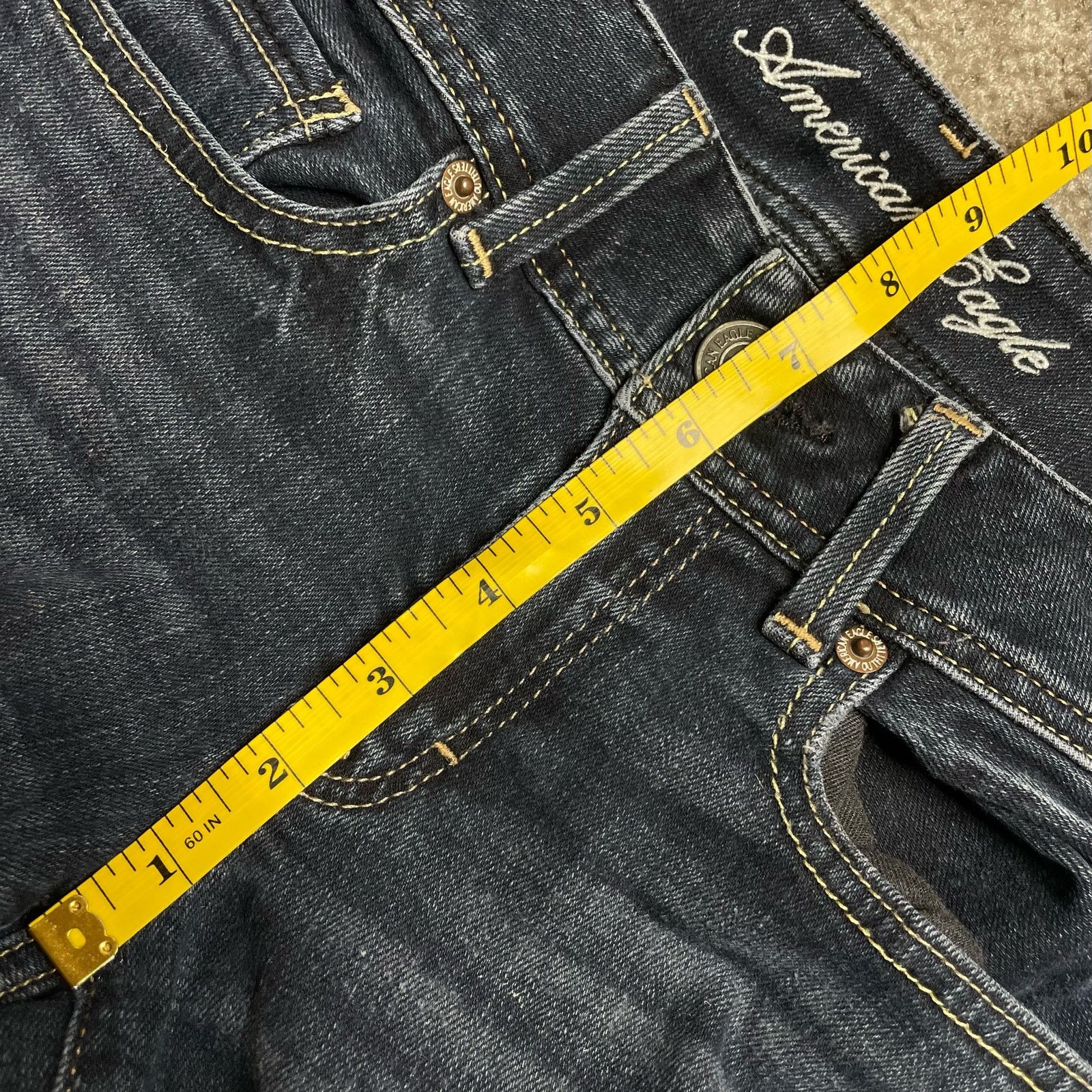 American Eagle Outfitters American Eagle Original Boot Jeans Size 26" / US 2 / IT 38 - 7 Thumbnail