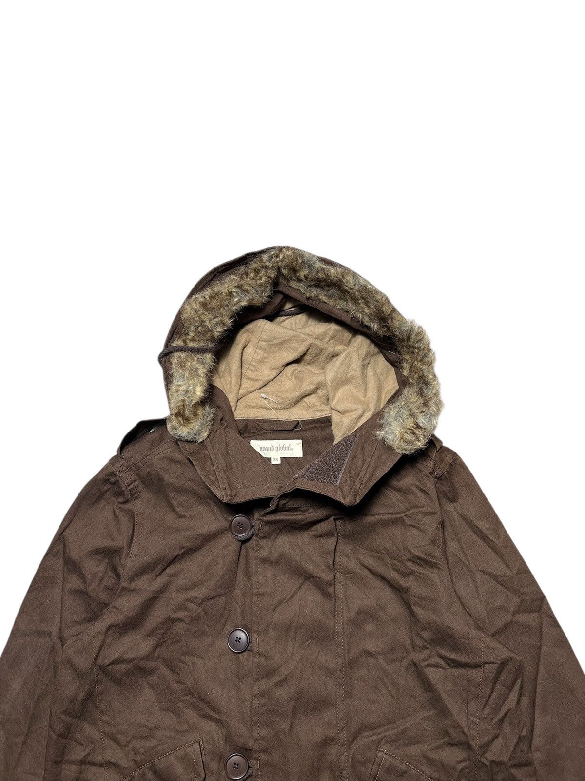 Japanese Brand Japanese Brand Fur Grand Global Jacket Size US L / EU 52-54 / 3 - 6 Thumbnail